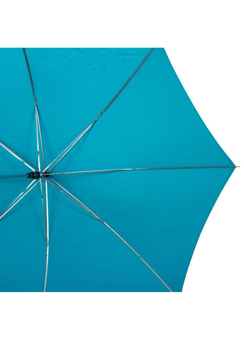 Блакитна жіночий парасолька-тростина напівавтомат 106 см Airton (194317425)
