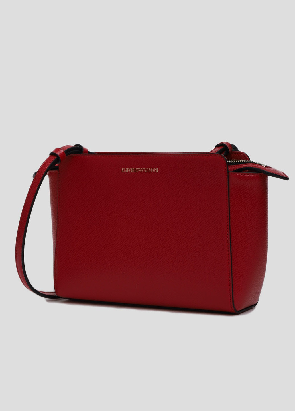 Червона сумка крос-боді з екокожі Emporio Armani (241382621)