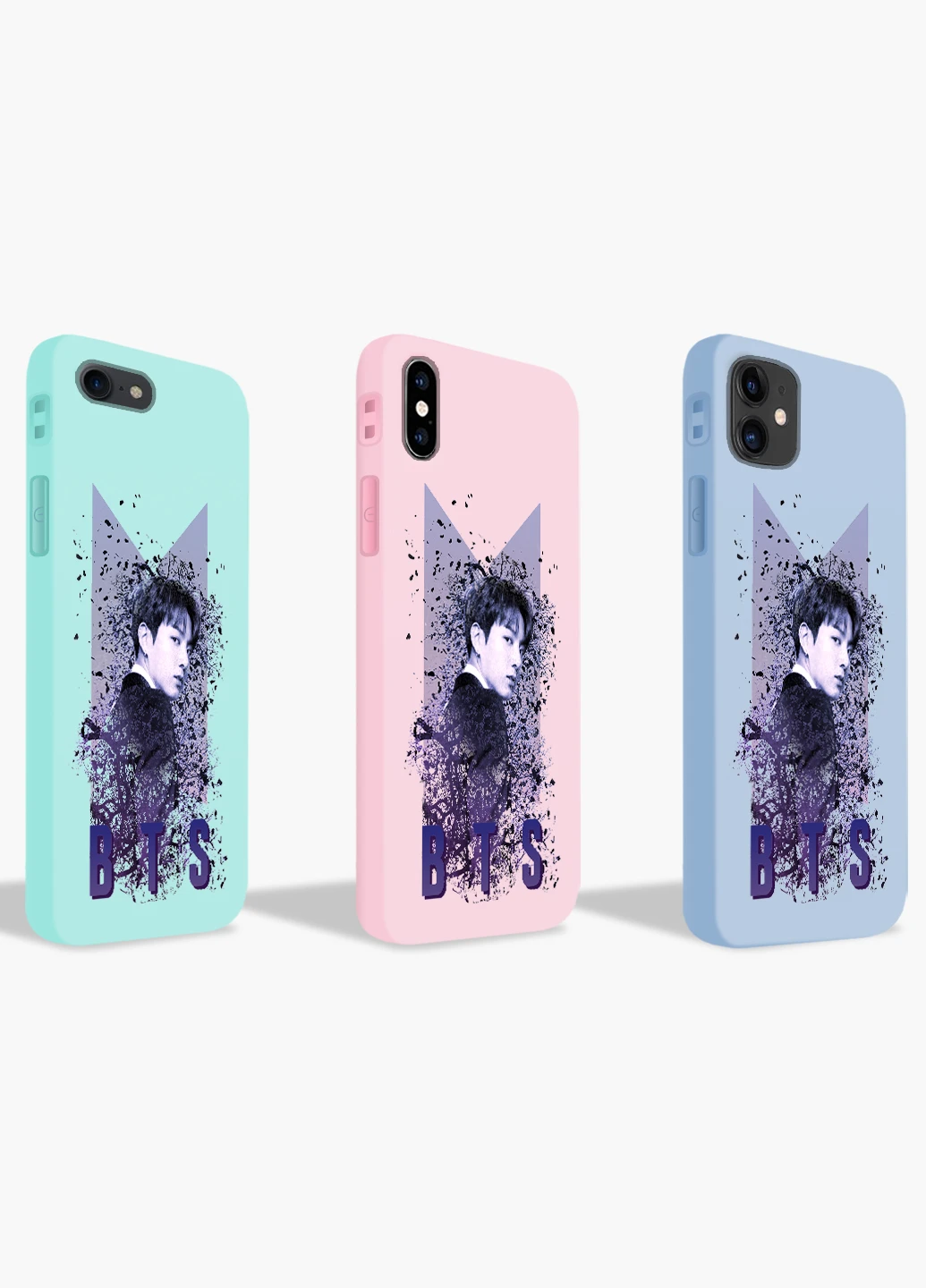 Чохол силіконовий Apple Iphone Xr БТС (BTS) (8225-1065) MobiPrint (219356121)