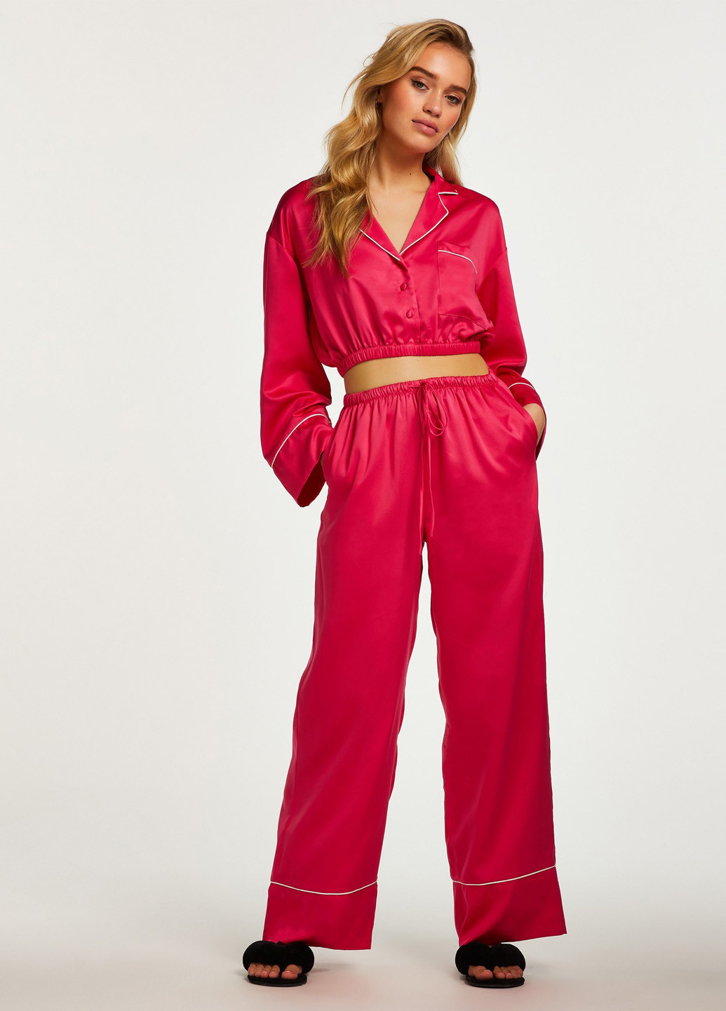 Фуксія блуза Hunkemoller