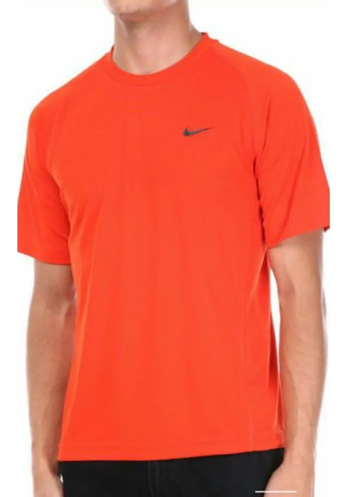 Оранжевая футболка мужская Nike