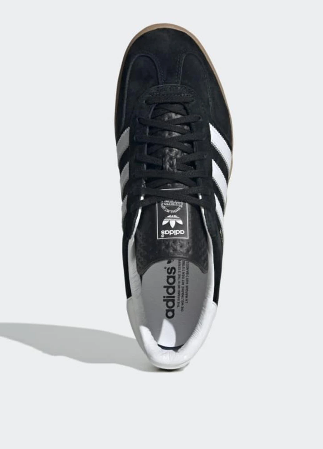 Чорні всесезонні кросівки h06259 adidas GAZELLE INDOOR