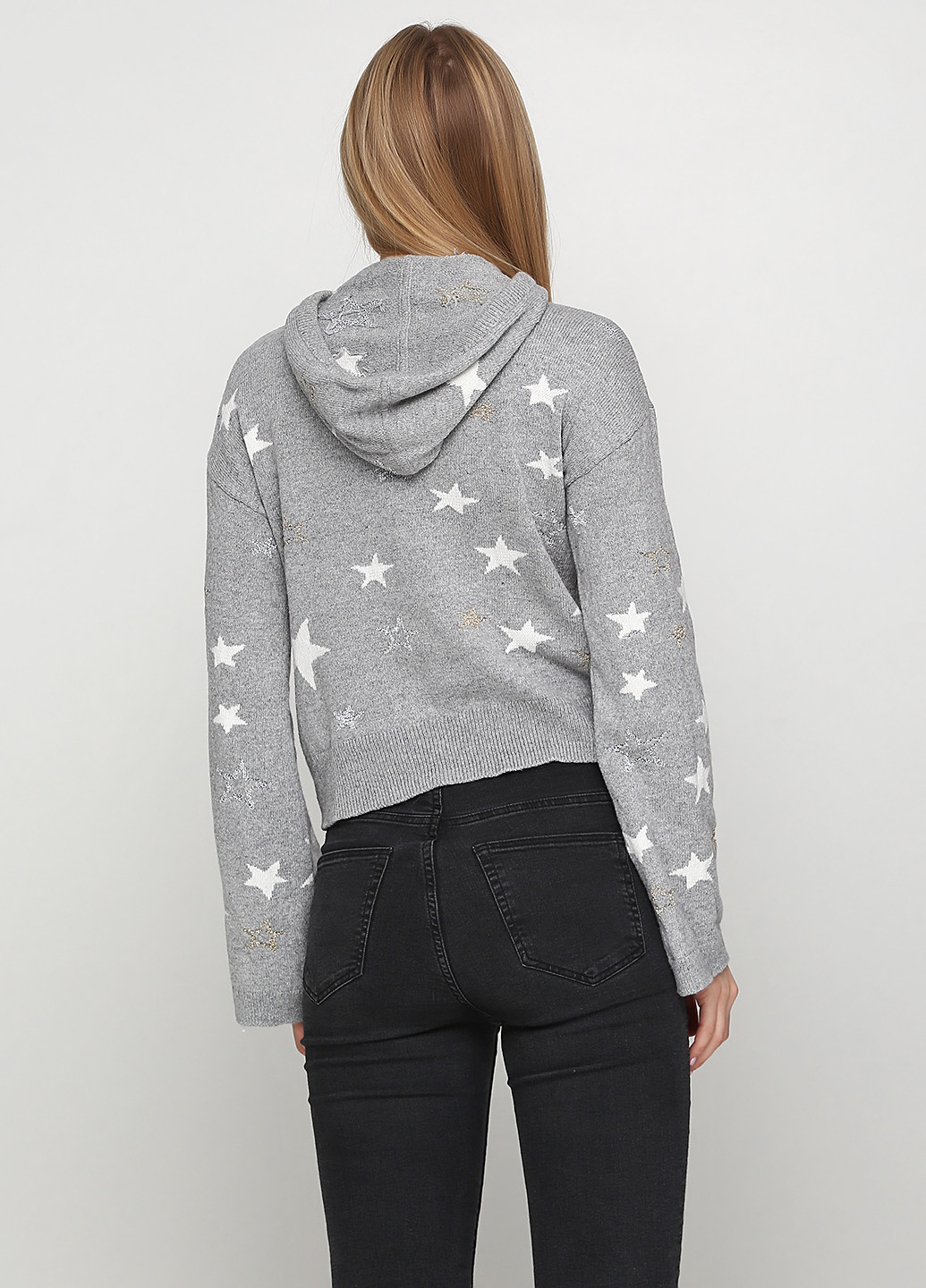 Светло-серый демисезонный свитер Gap