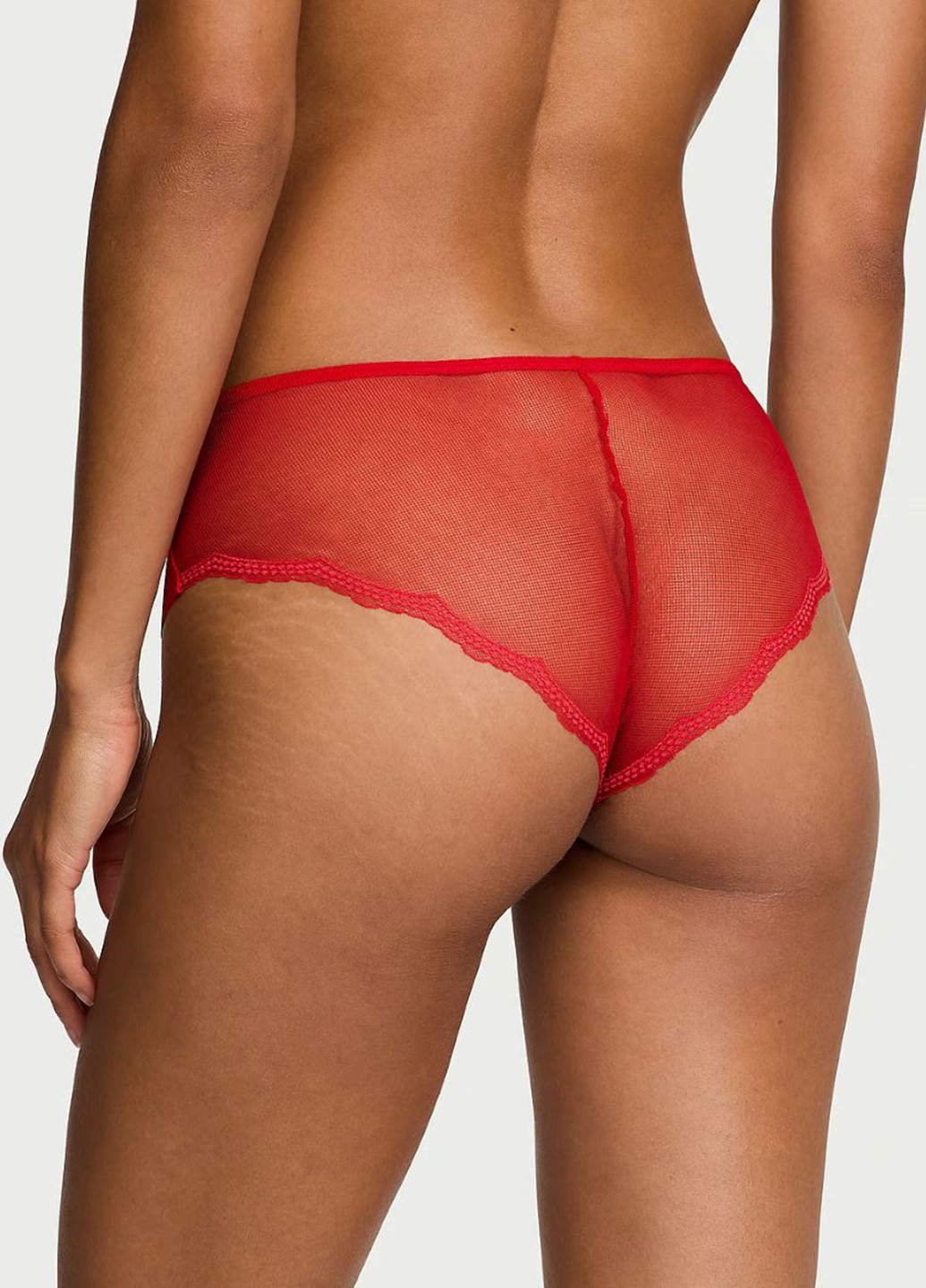 Красный демисезонный комплект (бюстгальтер, трусики) Victoria's Secret