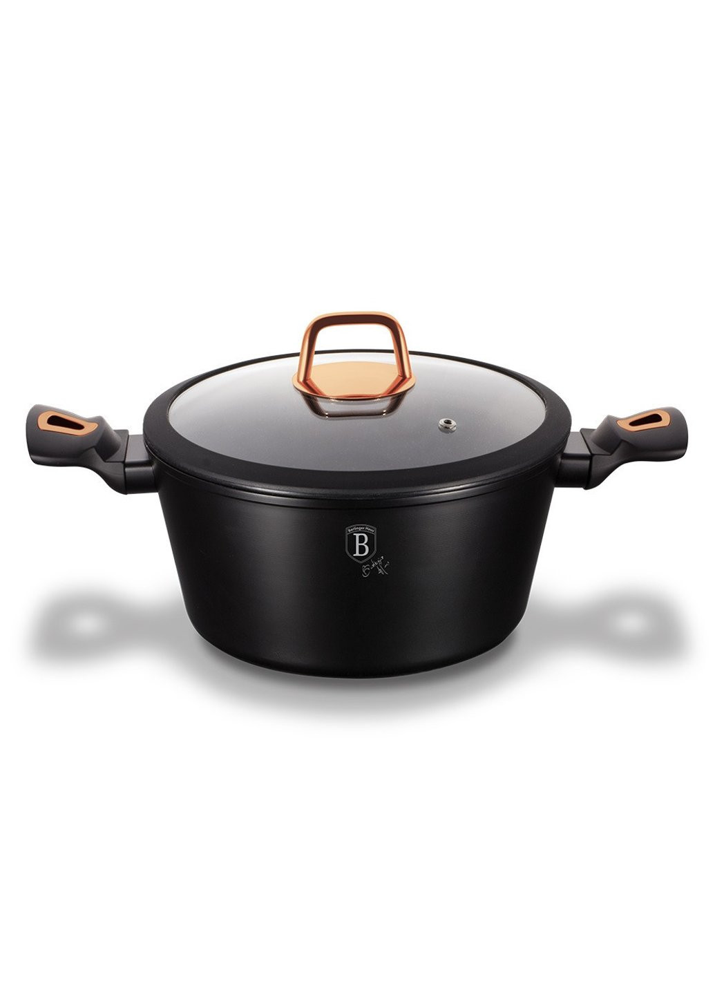 Каструля 4.1 л Black Rose Collection BH-1642-N Berlinger Haus (254642105)