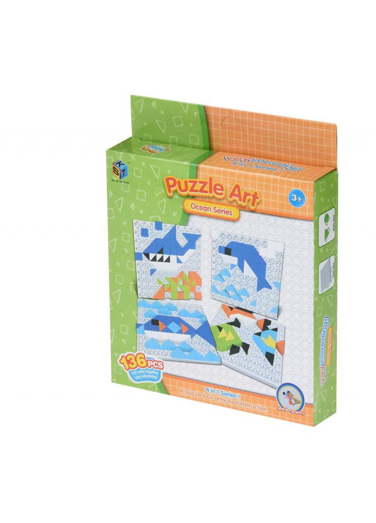 Набір для творчості Puzzle Art Ocean series 136 ел. (5990-4Ut) Same Toy (254066072)
