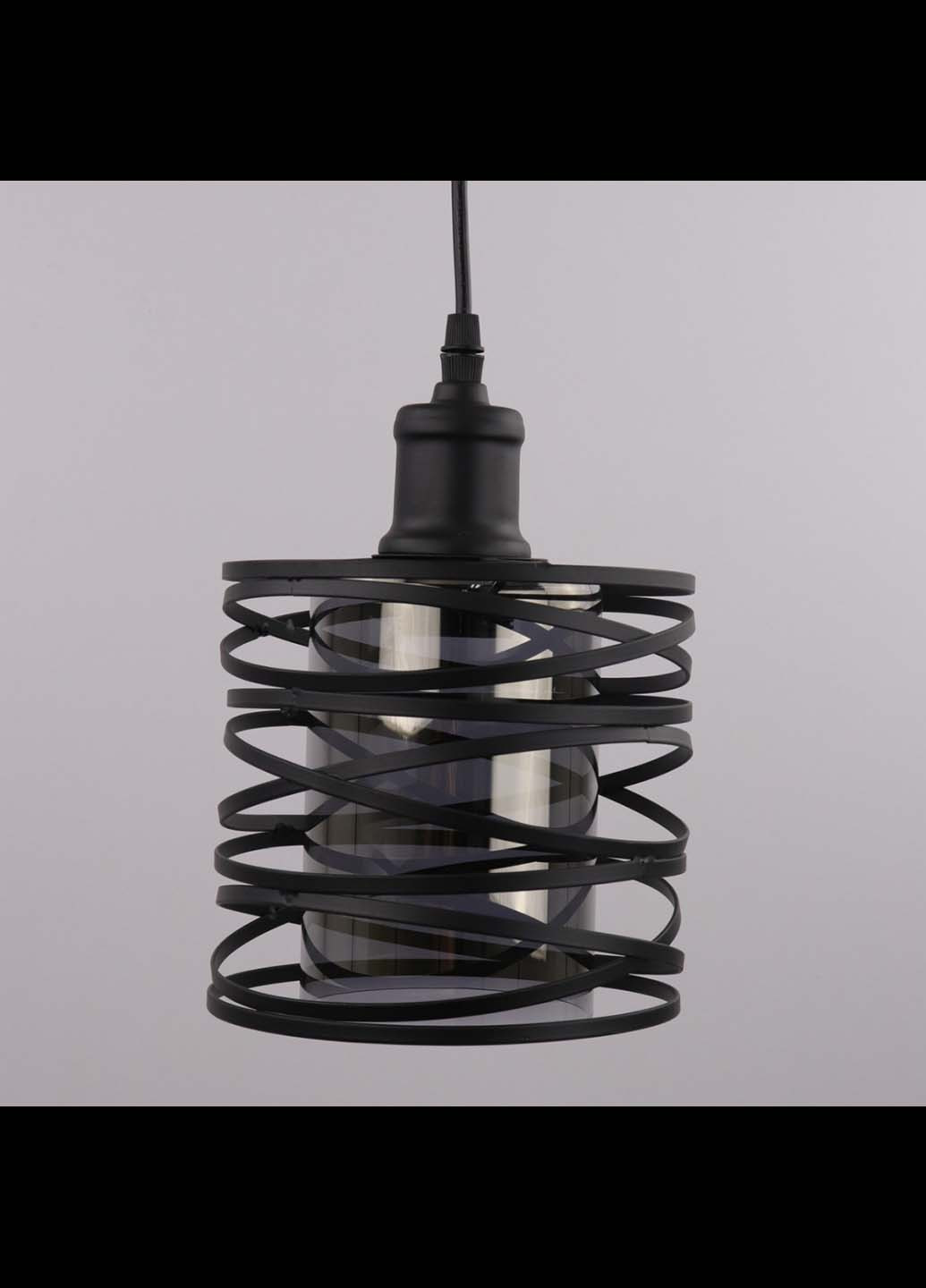 Люстра потолочная подвесная в стиле LOFT (лофт) 12333/1-gr Черный 35х16х16 см. Handmade (234537619)