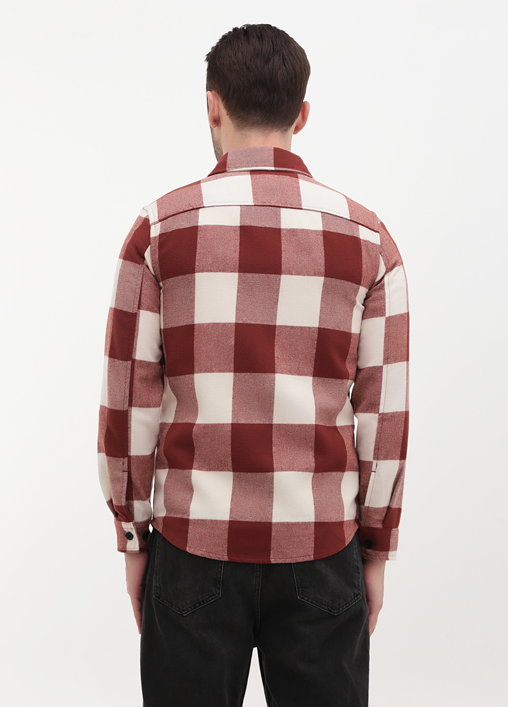 Цветная кэжуал рубашка в клетку H&M