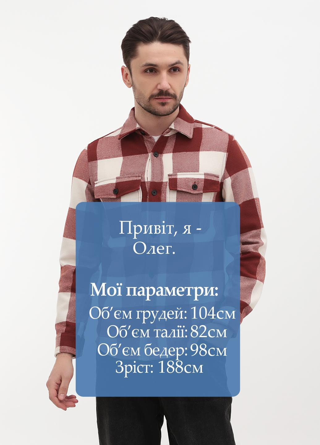 Цветная кэжуал рубашка в клетку H&M