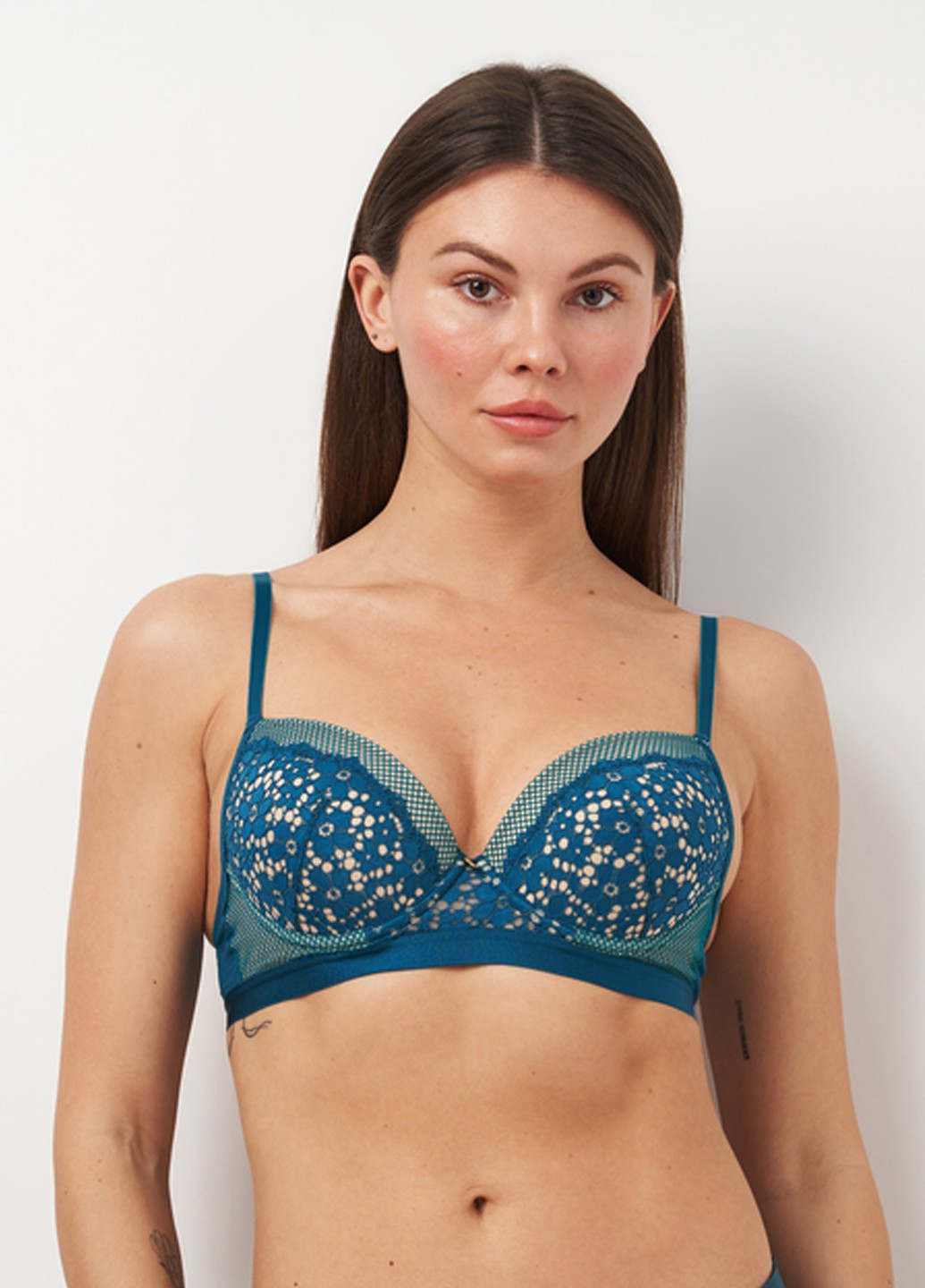 балконет бюстгальтер Boux Avenue з кісточками поліамід