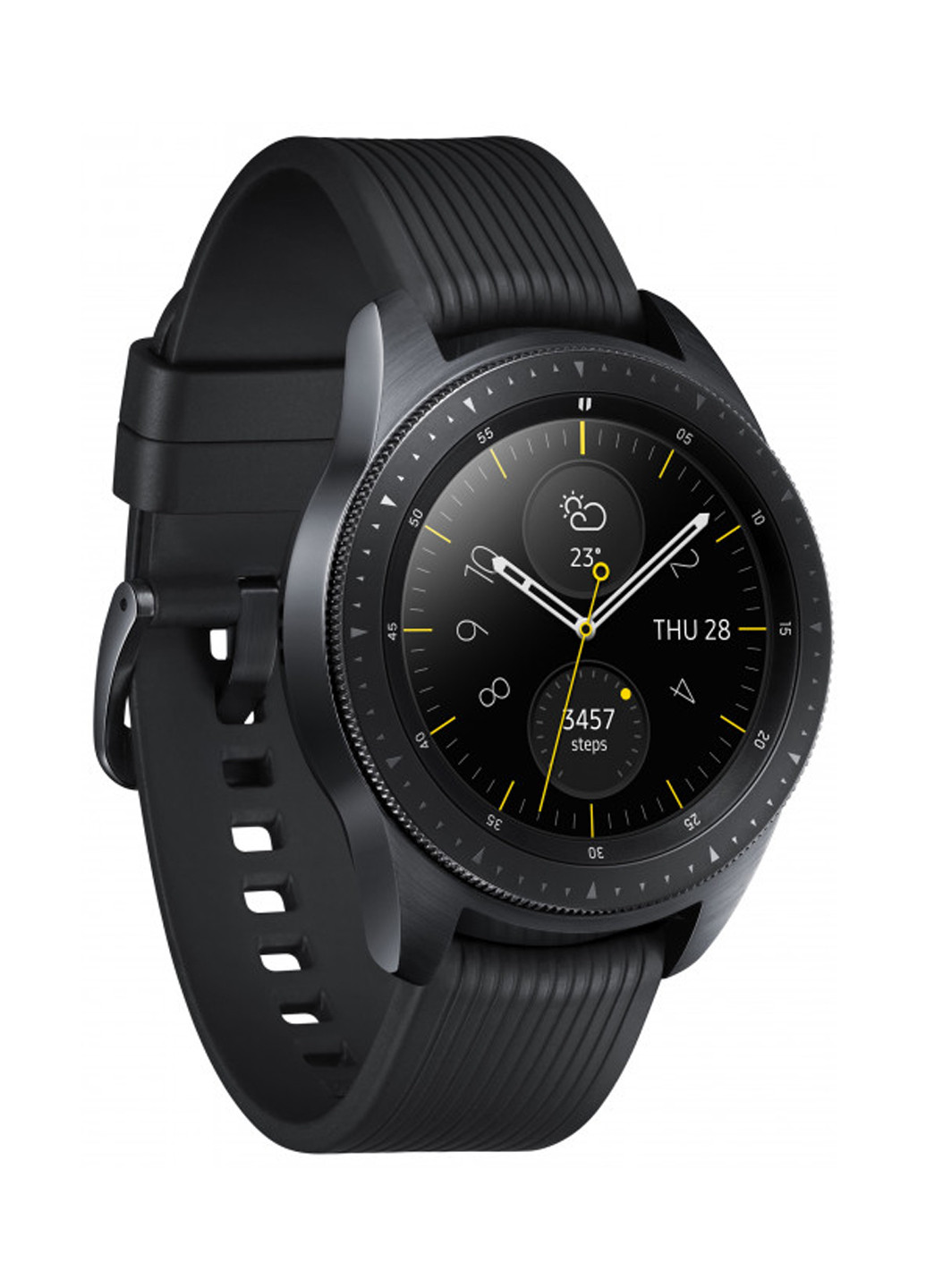 Смарт-часы Galaxy Watch 42mm (SM-R810) BLACK Samsung Samsung Galaxy Watch 42mm (SM-R810) BLACK чёрные