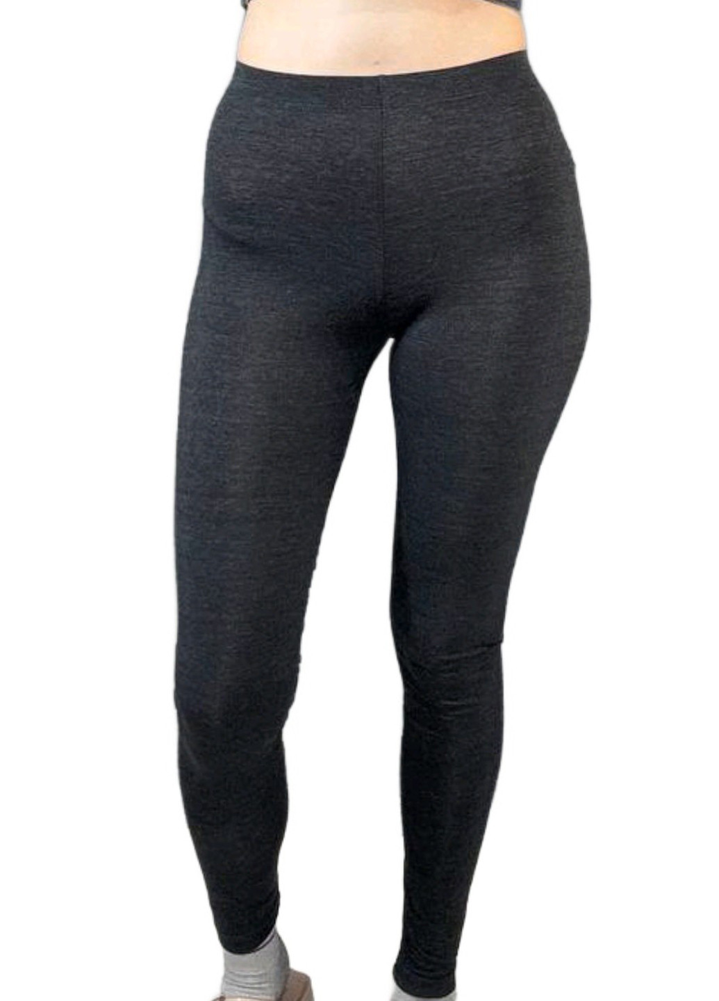 Серые демисезонные леггинсы H&M