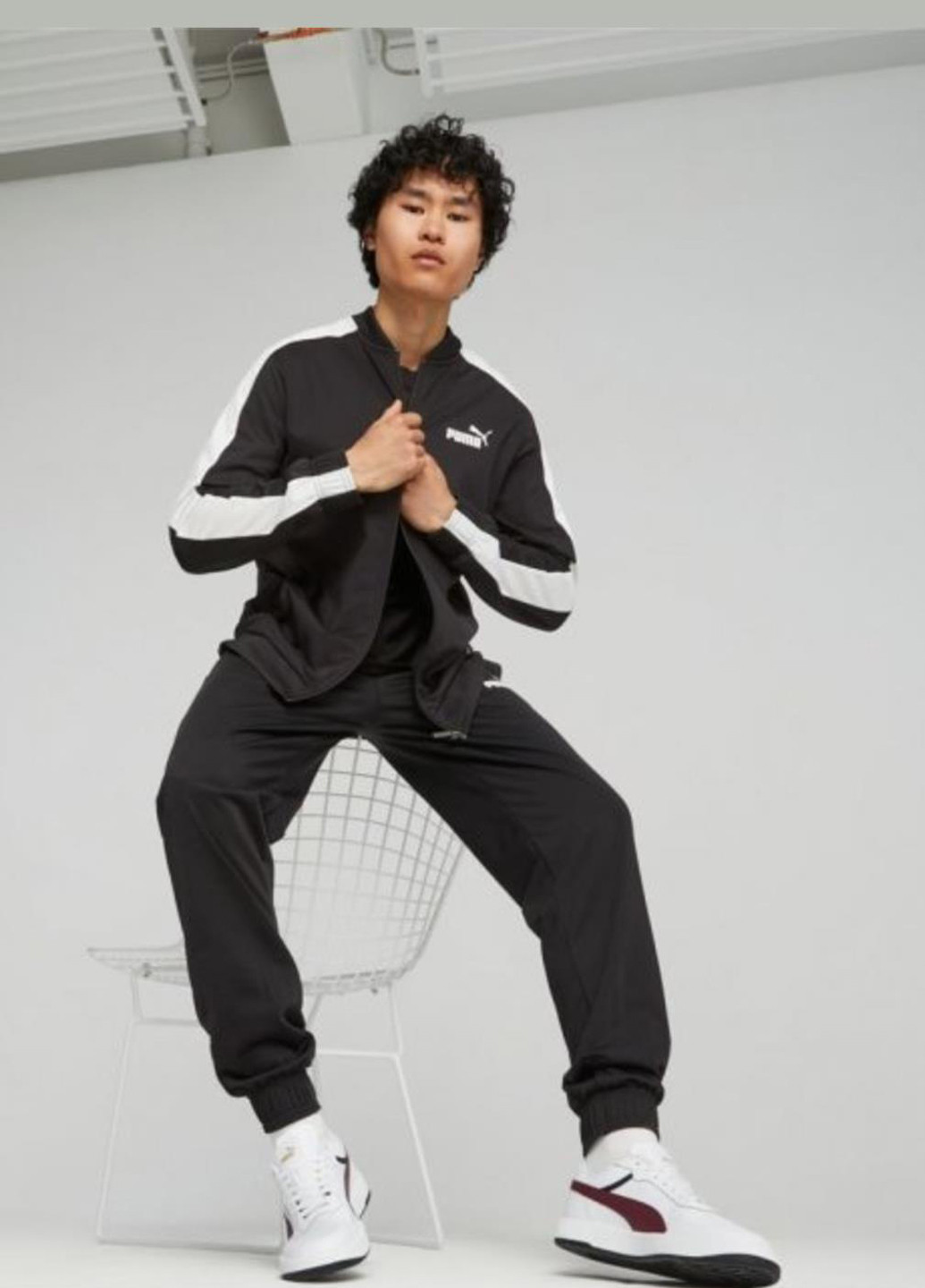 Костюм (толстовка, штани) 67742801 Puma Baseball Tricot Suit (319359201)