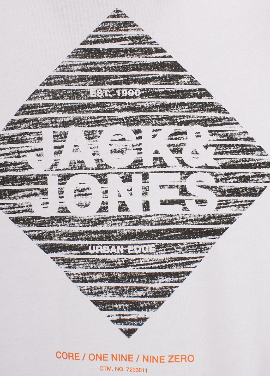 Біла футболка Jack & Jones