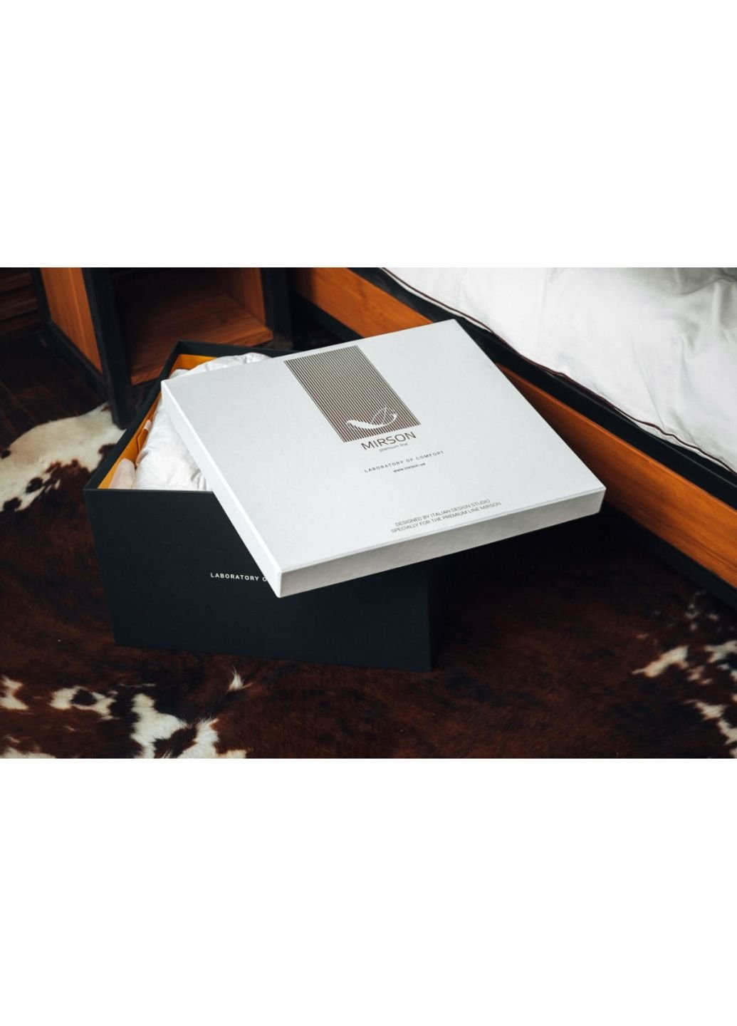 Ковдра MirSon пухова DeLuxе 030 зима 110x140 см (2200000000033) No Brand (254014010)