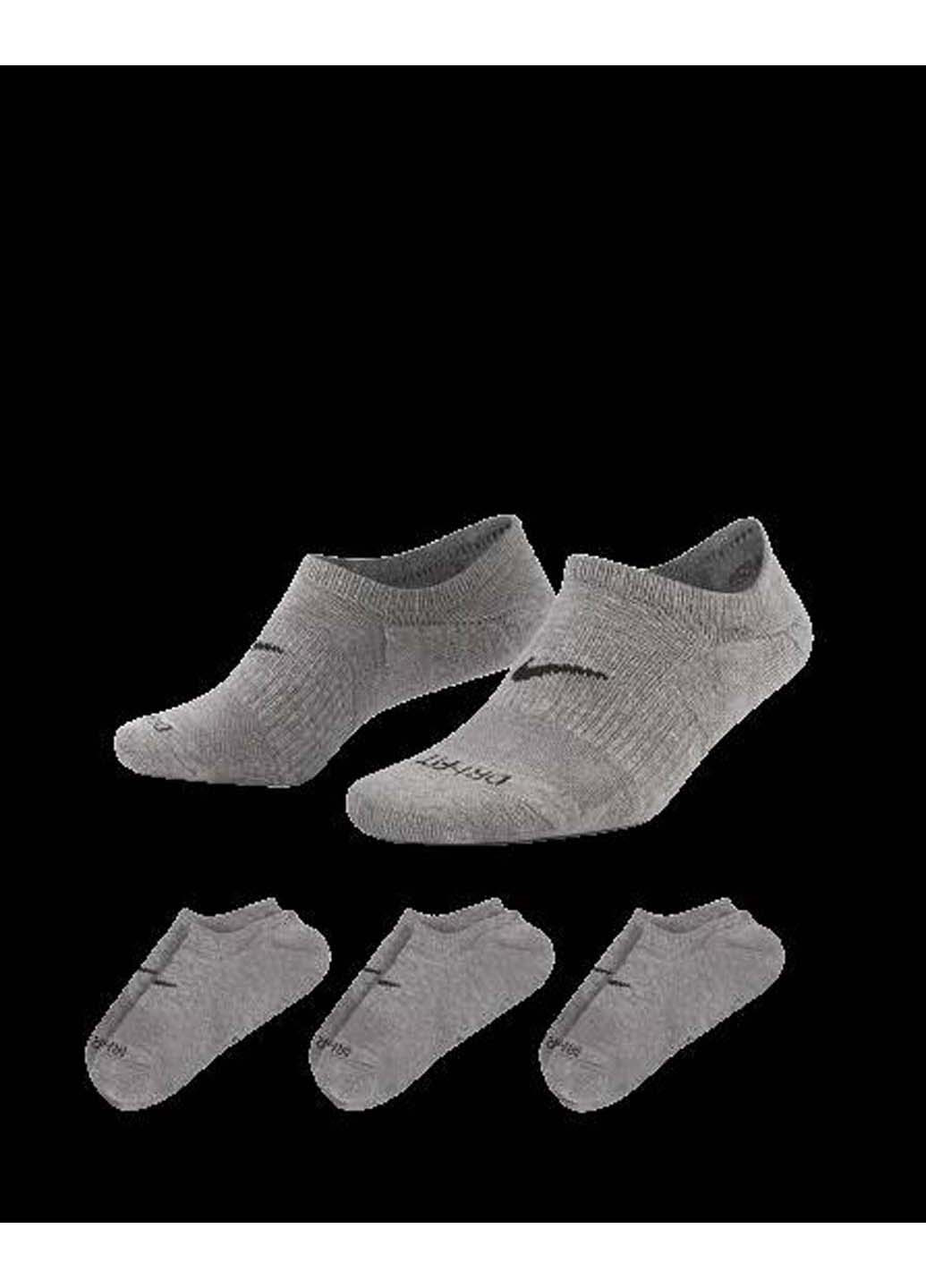 Носки Nike u nk everyday plus cush footie 3pr (255412098)