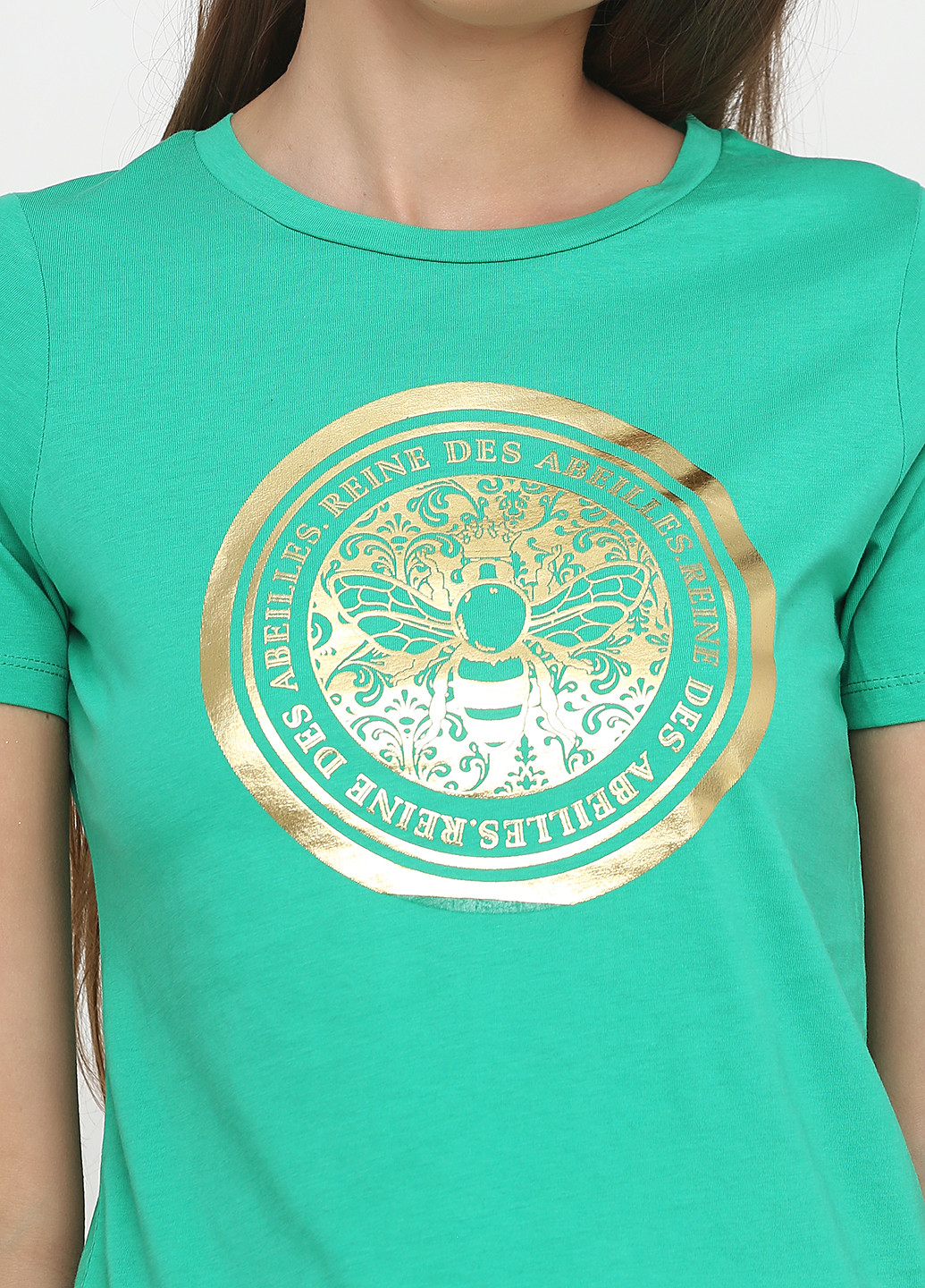 Зеленая всесезон футболка с коротким рукавом River Island