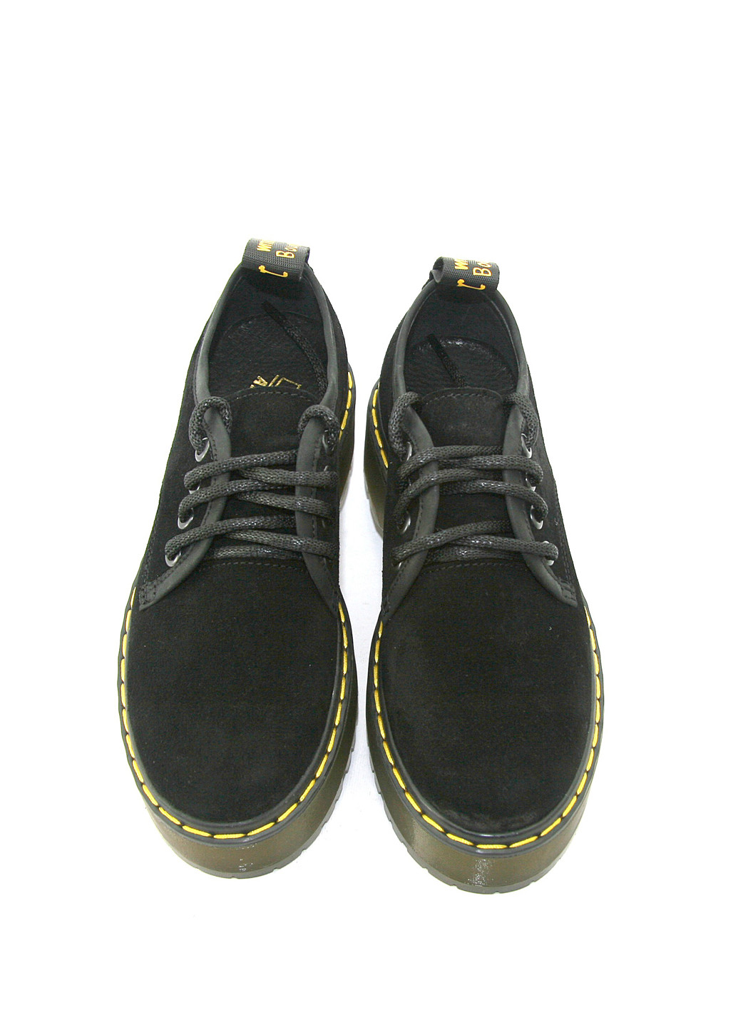 Mila Туфлі чорно-білий з натуральна замша, — демісезон (360976377)