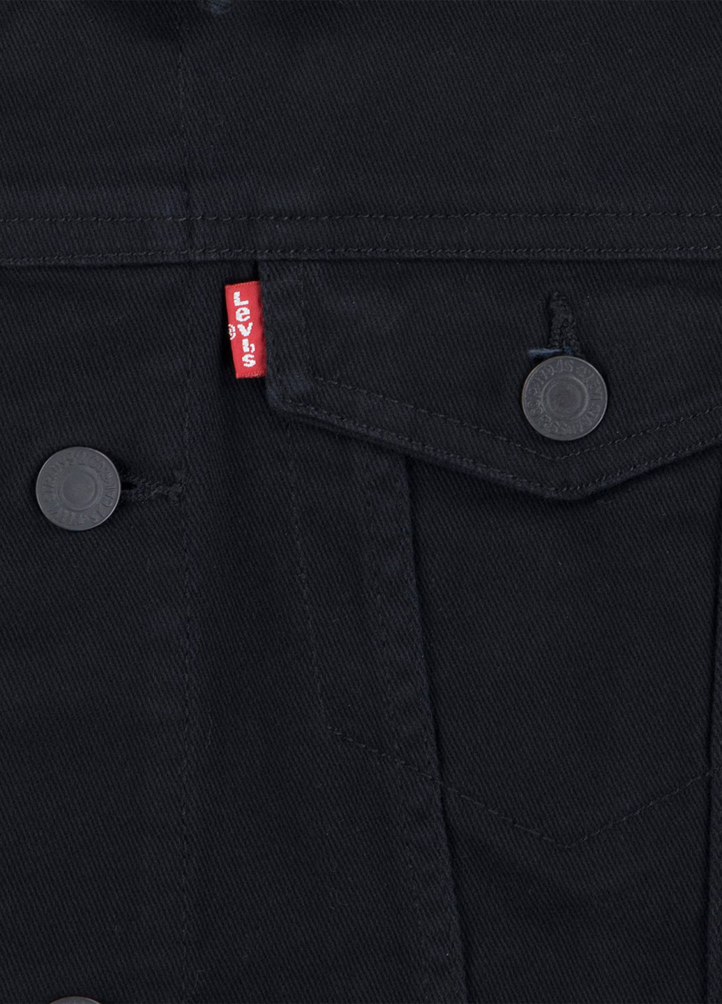 Чорна демісезонна куртка Levi's