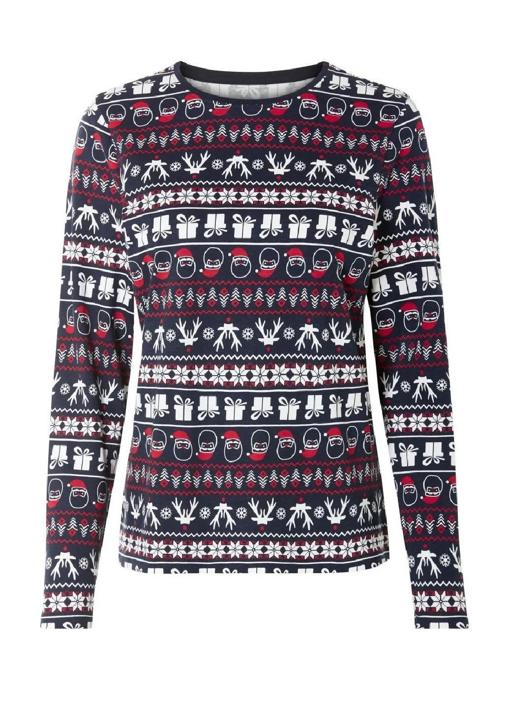 Комбінована всесезон піжама (лонгслів, штани) лонгслів + брюки Esmara