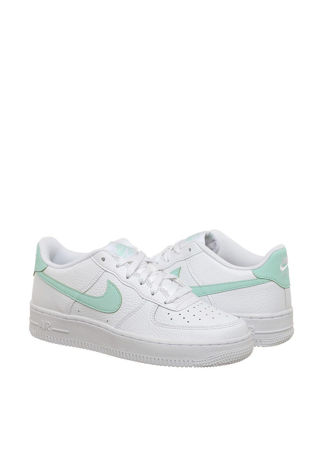 Кросівки CT3839-105 Nike Air Force 1 (GS) White Mint білі демісезони (314148175)