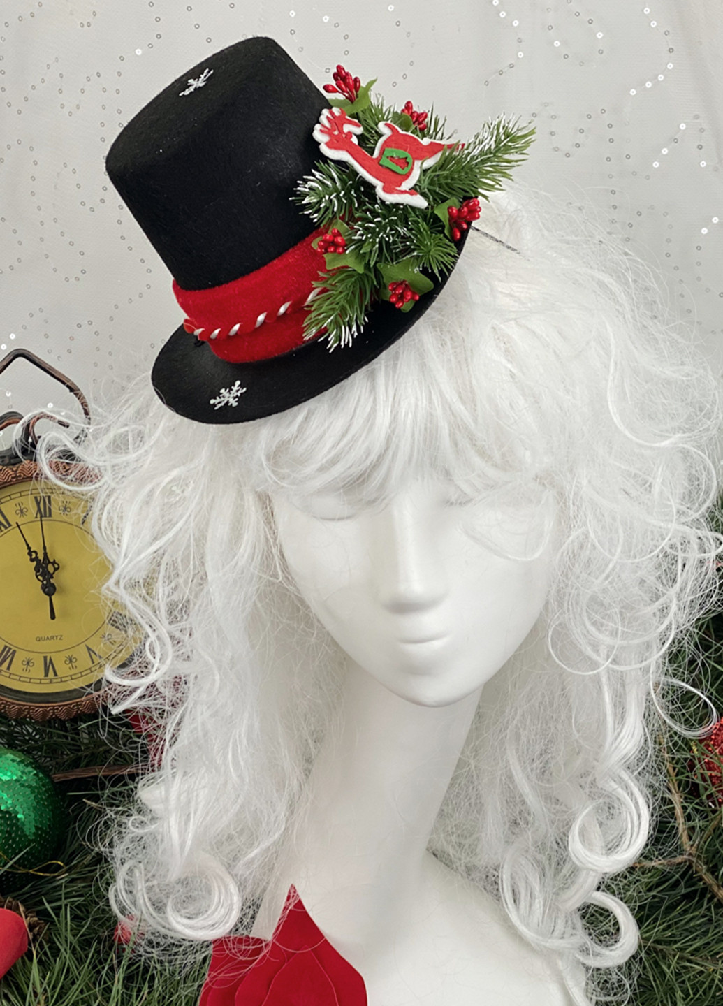 Шляпка Christmas Seta Decor (214944598)