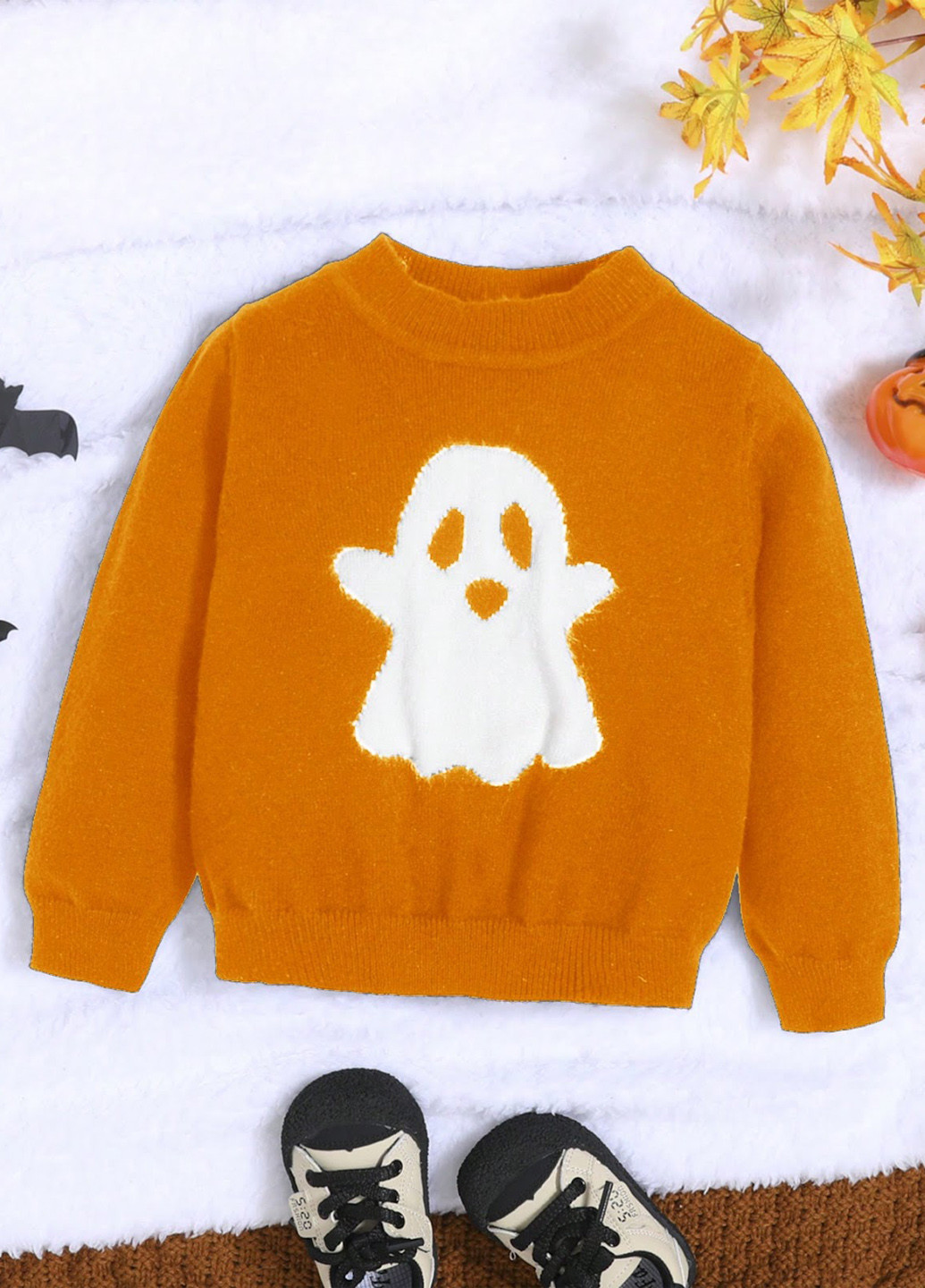 Помаранчевий демісезонний джемпер джемпер SHEIN