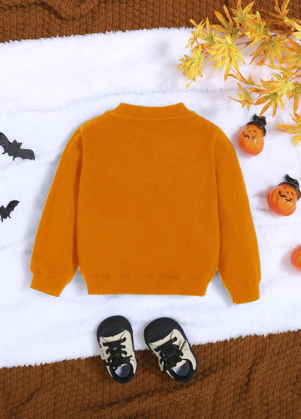 Помаранчевий демісезонний джемпер джемпер SHEIN