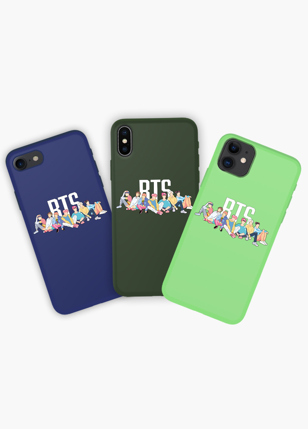 Чохол силіконовий Apple Iphone 6 БТС (BTS) (6937-1061) MobiPrint (219356567)