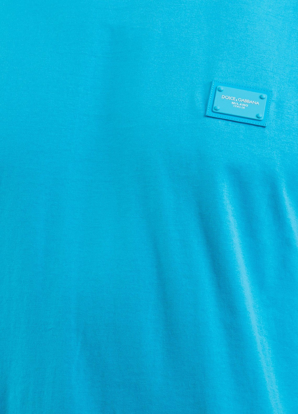 Голубая футболка DOLCE&GABBANA