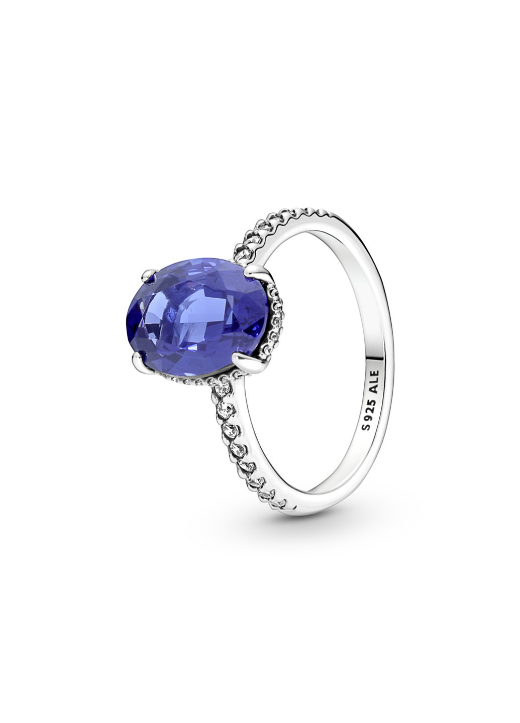 Серебряное кольцо " Блестящий ореол" 190056C01 58 No Brand (252433110)