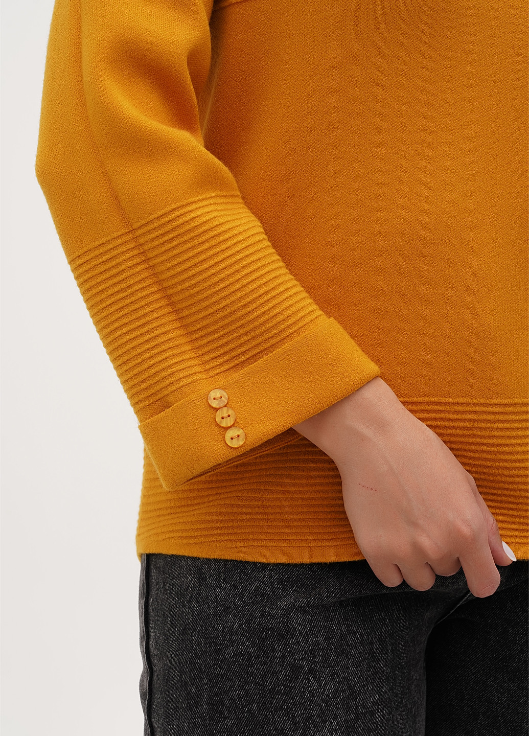 Гірчичний демісезонний джемпер джемпер Minus