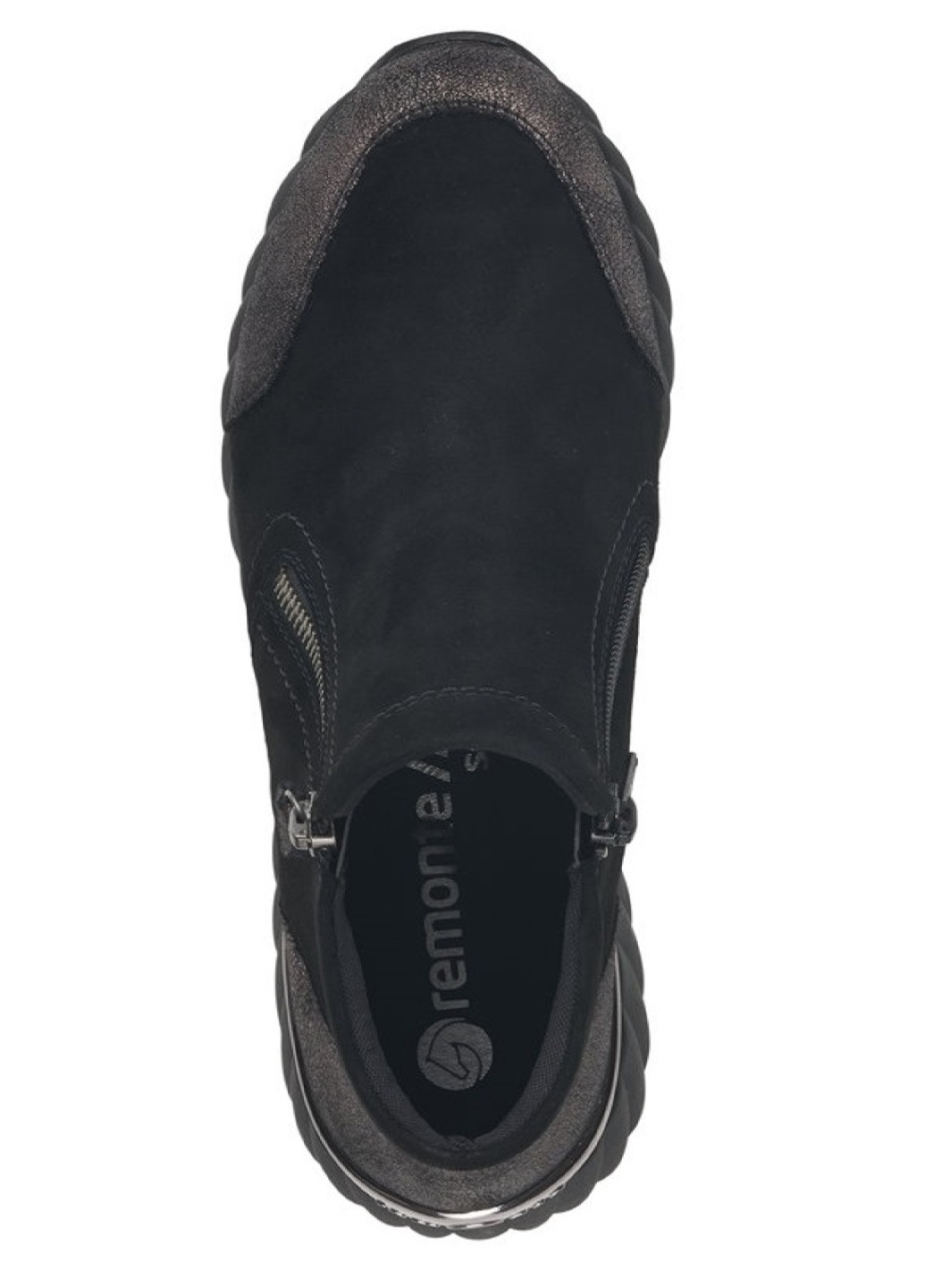 Ботинки Remonte однотонні чорні
