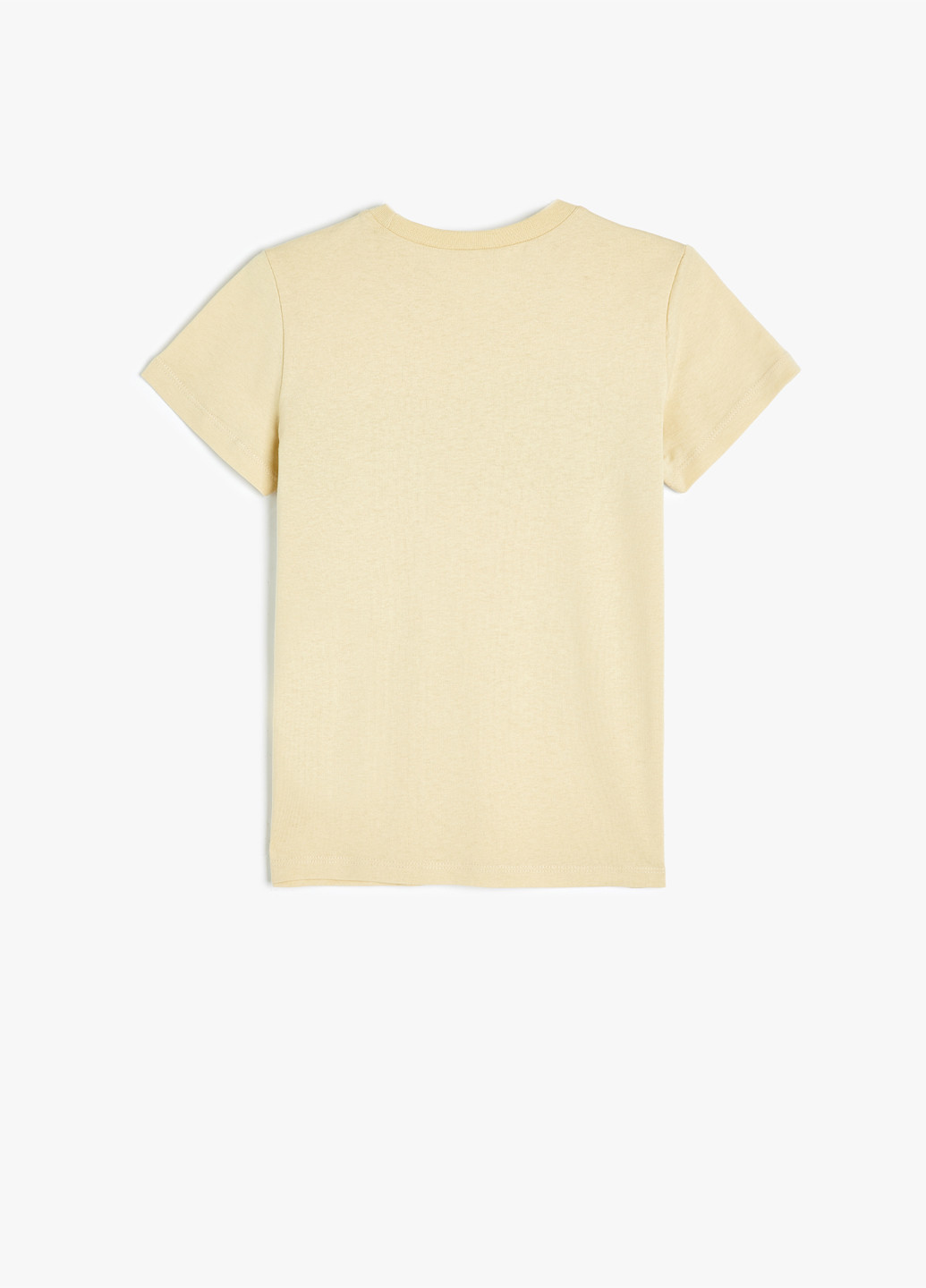 Бежева літня футболка KOTON