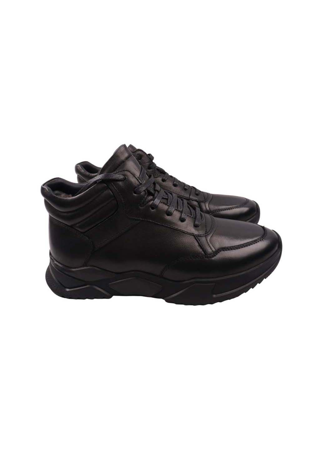 Черные осенние ботинки Clemento