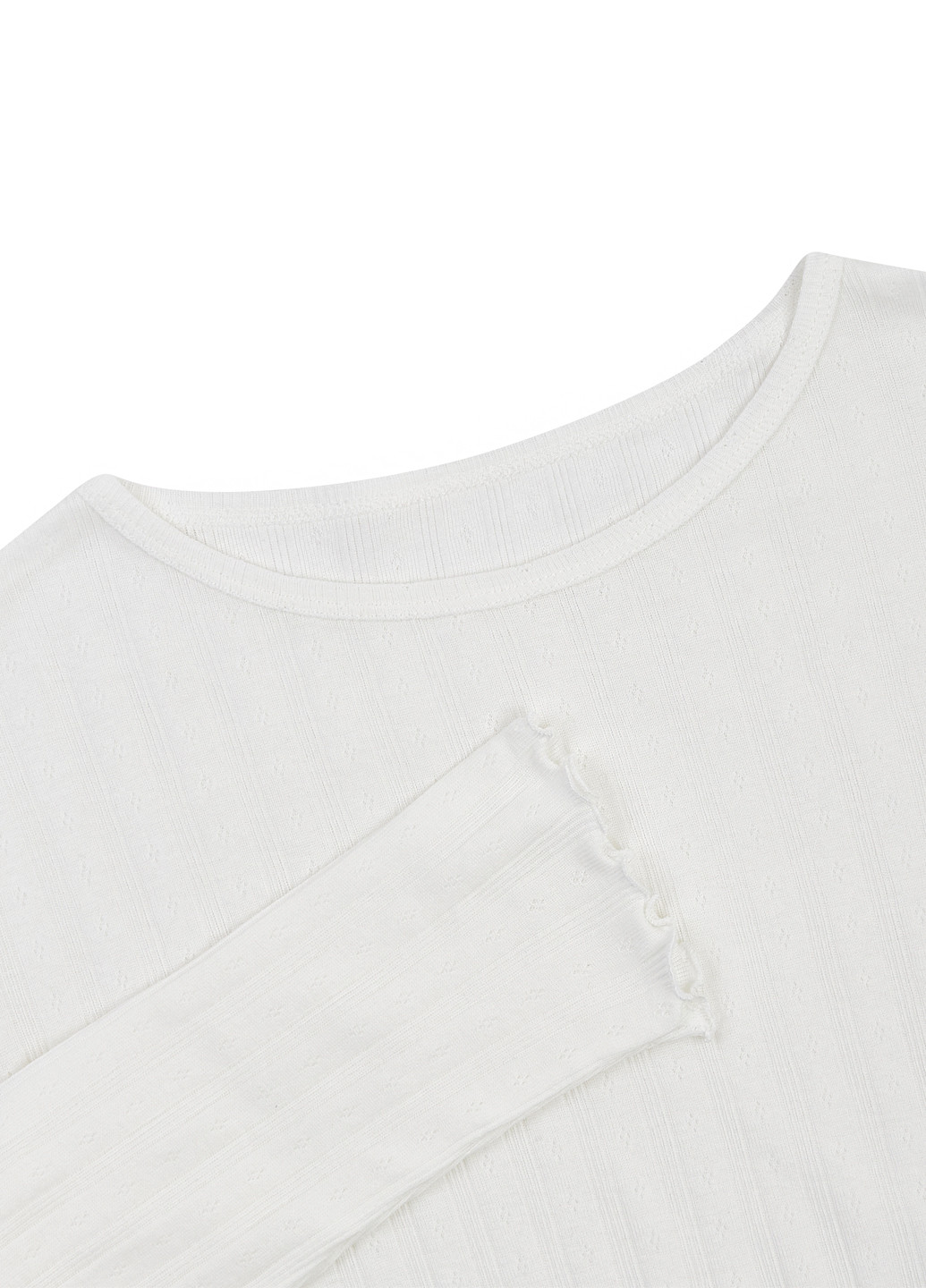 Молочная всесезон пижама (лонгслив, брюки) лонгслив + брюки Fleri