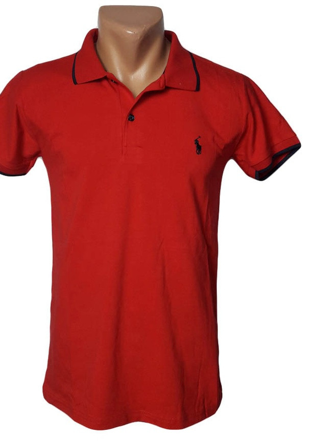 Красная футболка поло Sport Line
