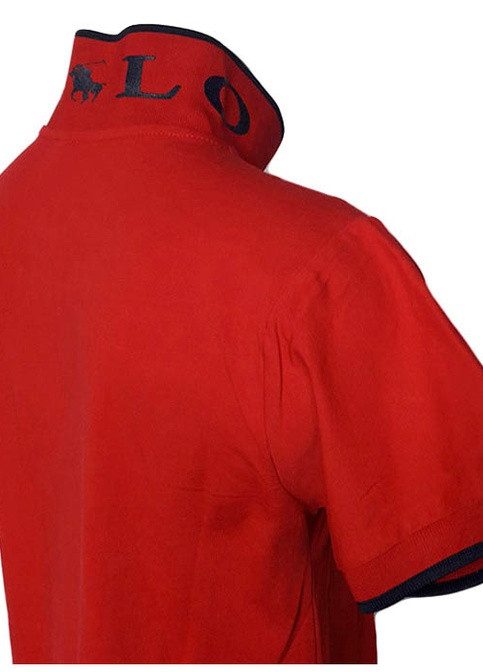 Красная футболка поло Sport Line