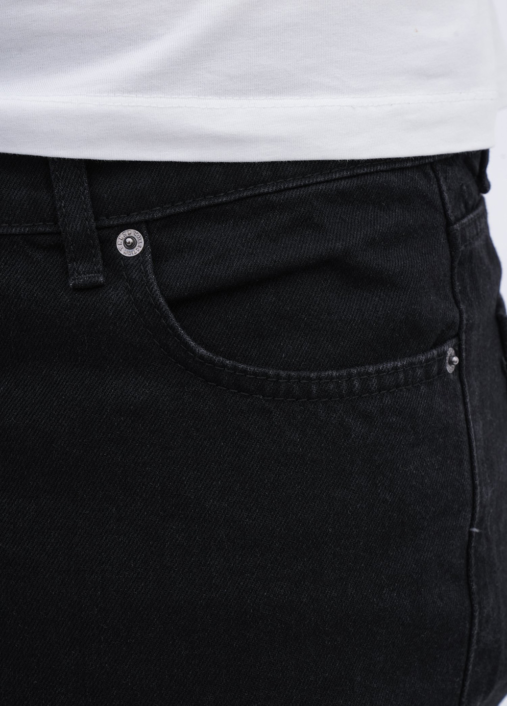 Черные демисезонные прямые джинсы Trend Collection