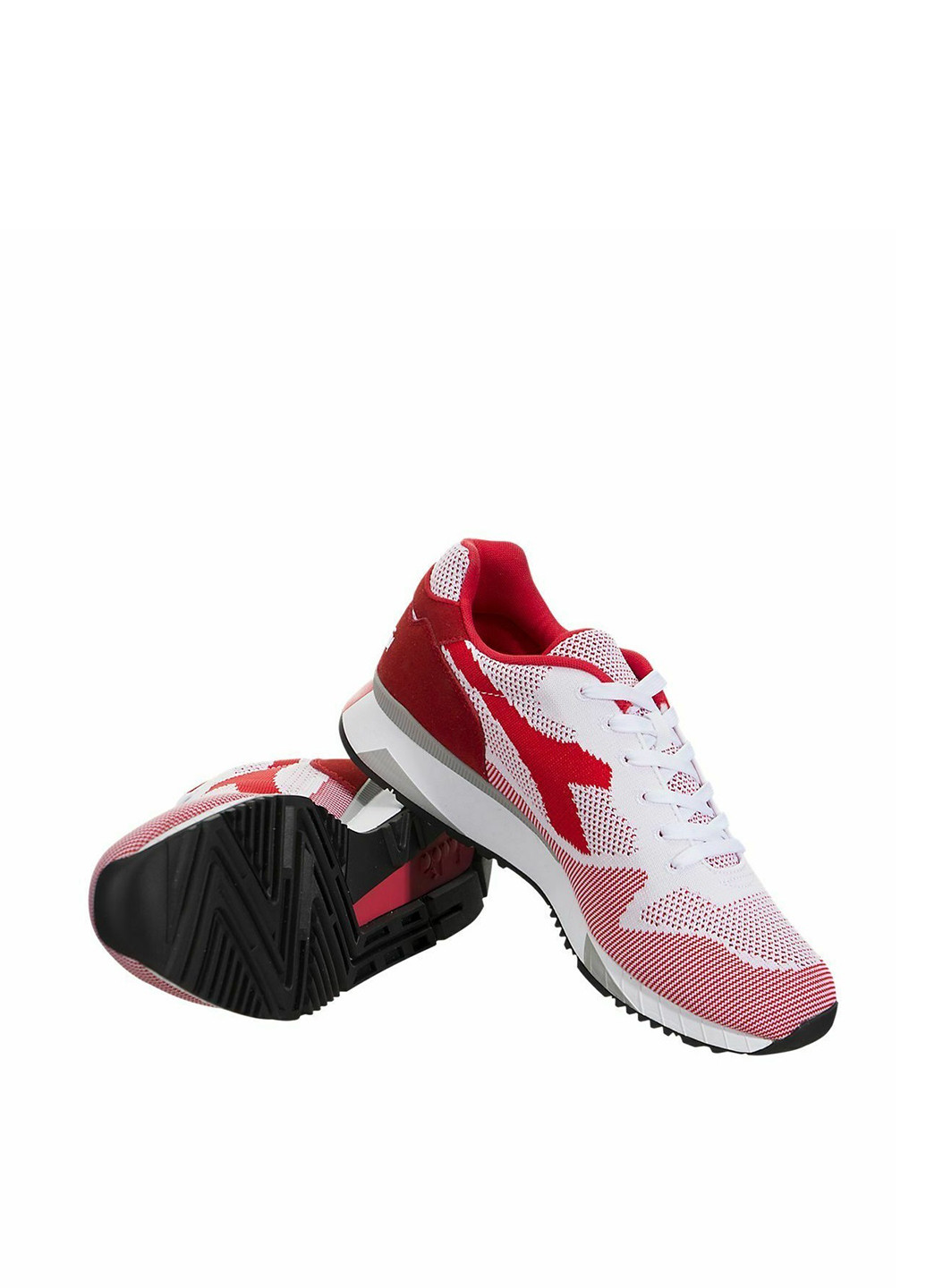 Красные всесезонные кроссовки Diadora