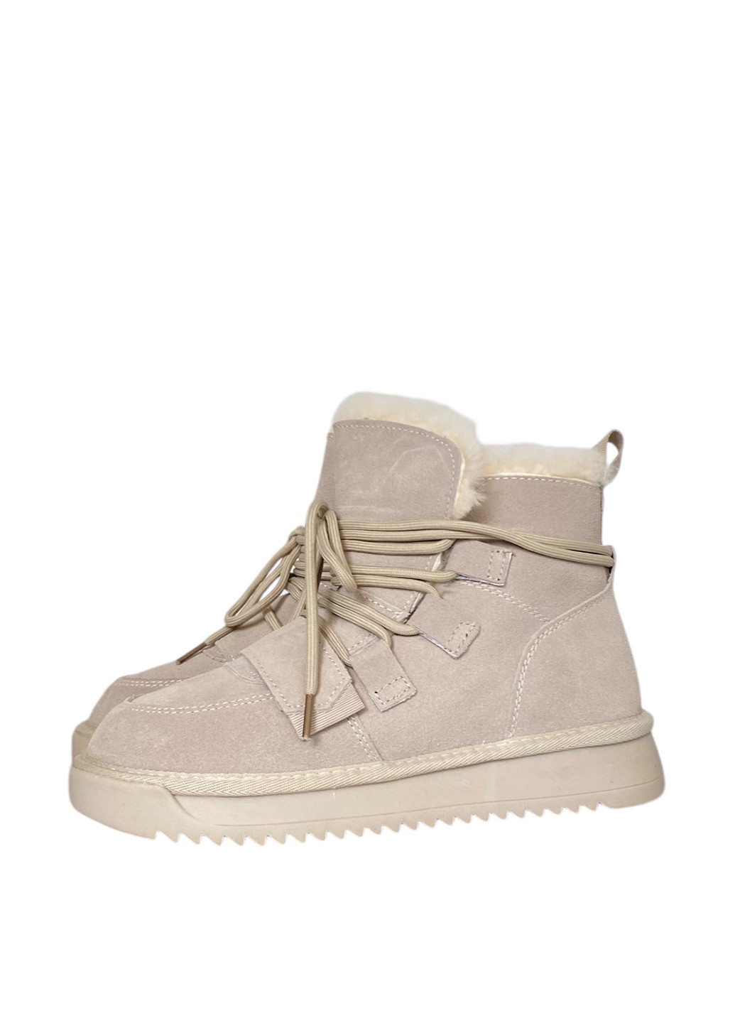 Зимние ботинки Cailaste без декора из натуральной замши