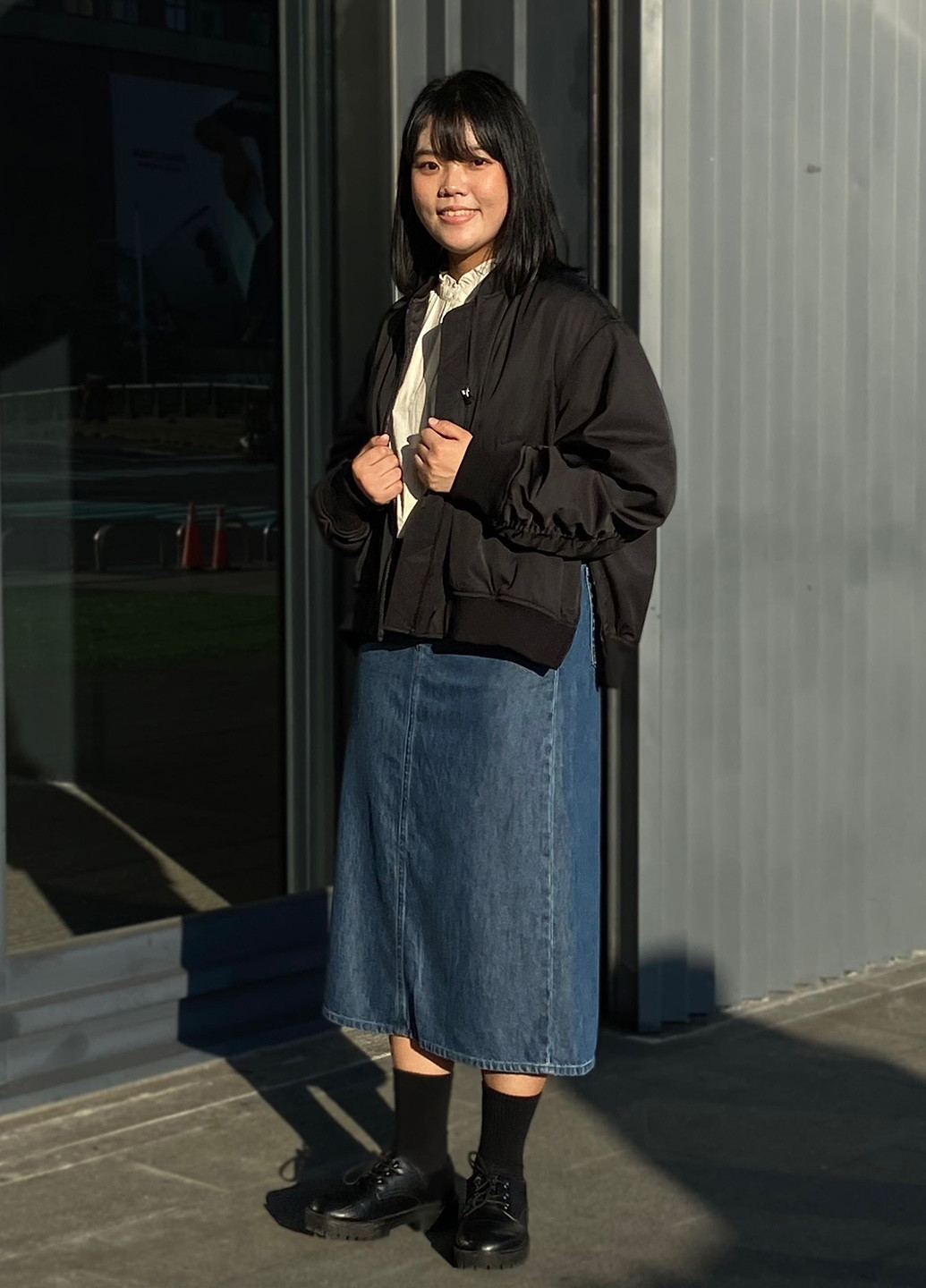 Молочная блузка Uniqlo