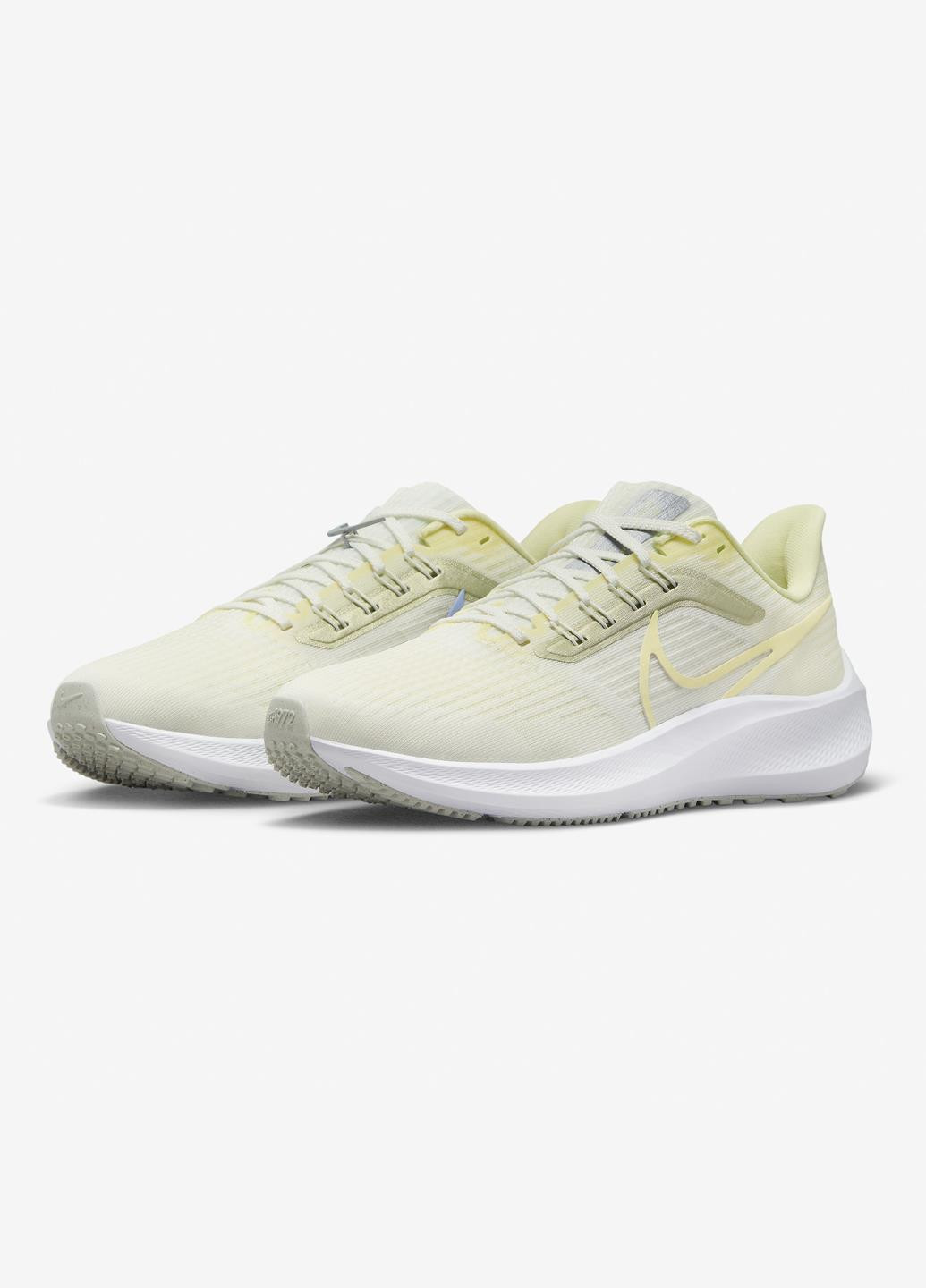 Кроссовки FD0796-100 Nike WMNS AIR ZOOM PEGASUS 39 светло-жёлтые демисезоны (317279502)