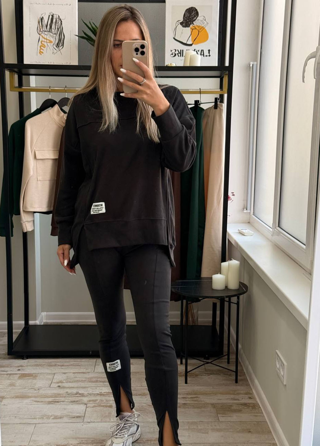 Костюм (свитшот, леггинсы) No Brand (362120961)