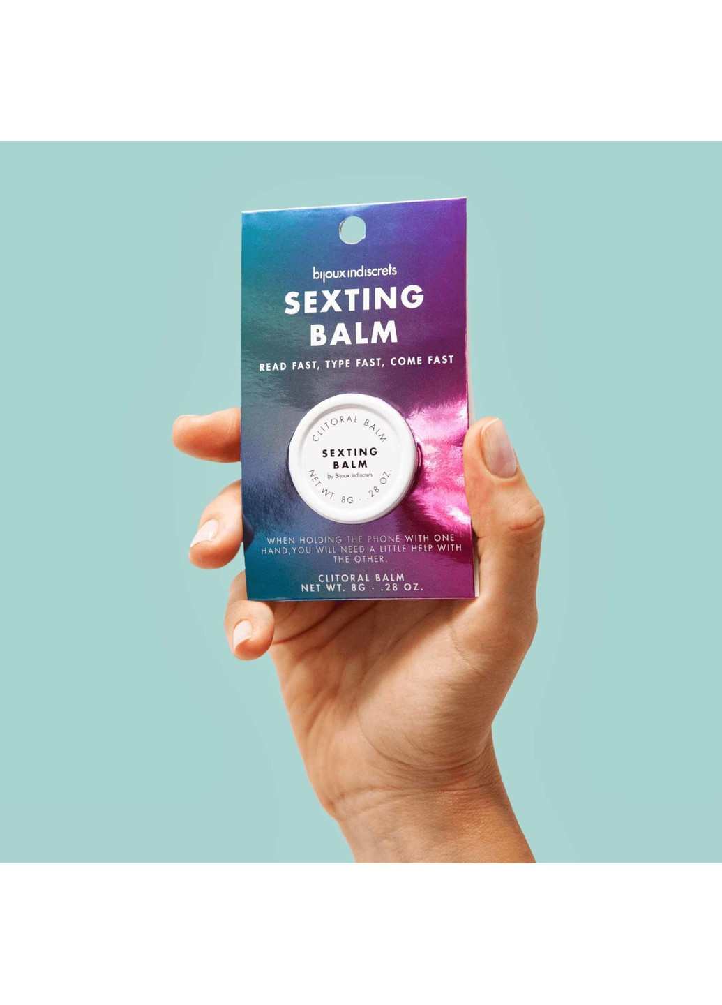 Бальзам для клитора Sexting Balm (Пиши, играй и зажигай), разогревающий Bijoux Indiscrets (255169343)