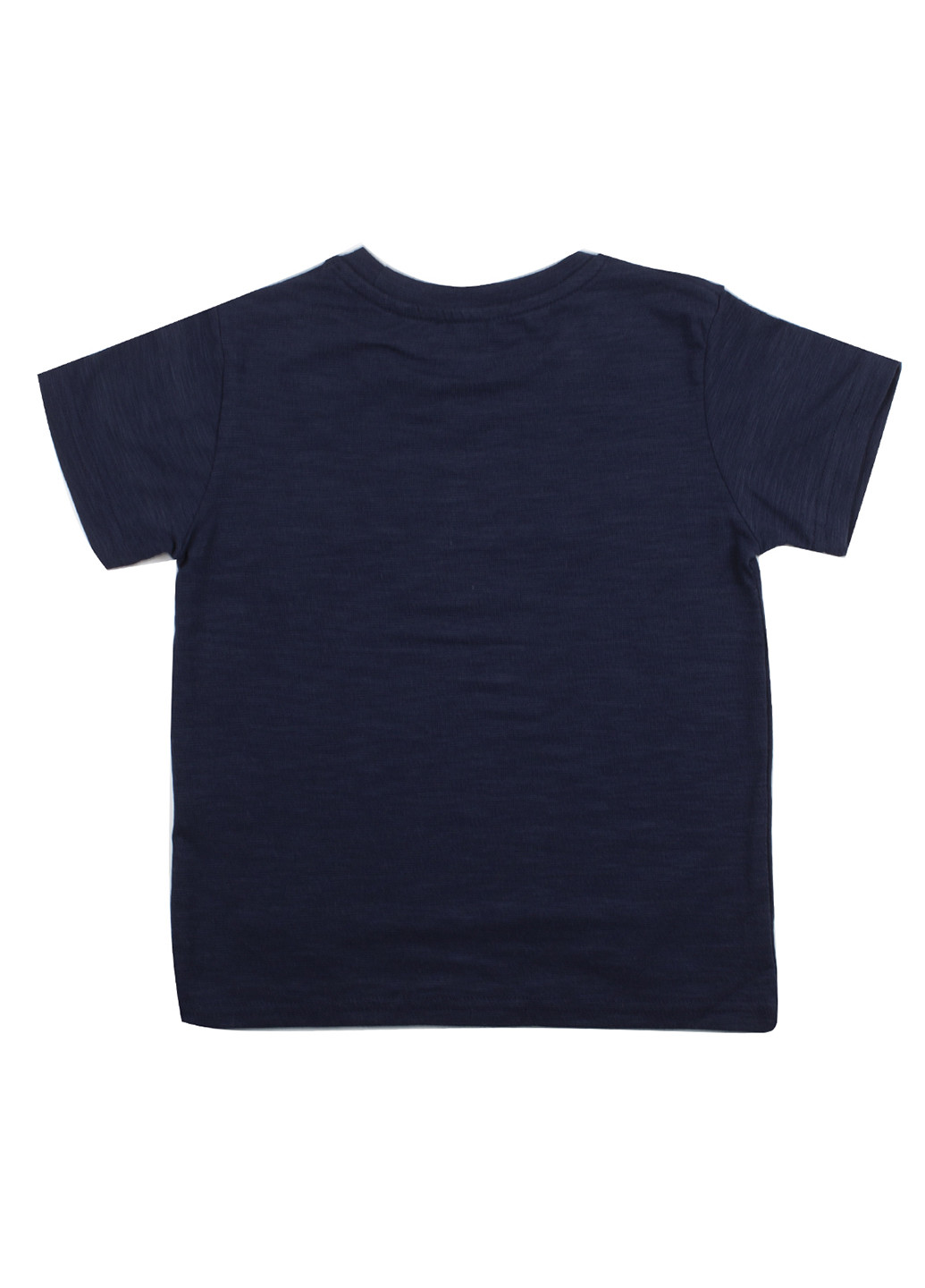 Темно-синяя летняя футболка с коротким рукавом Mackays