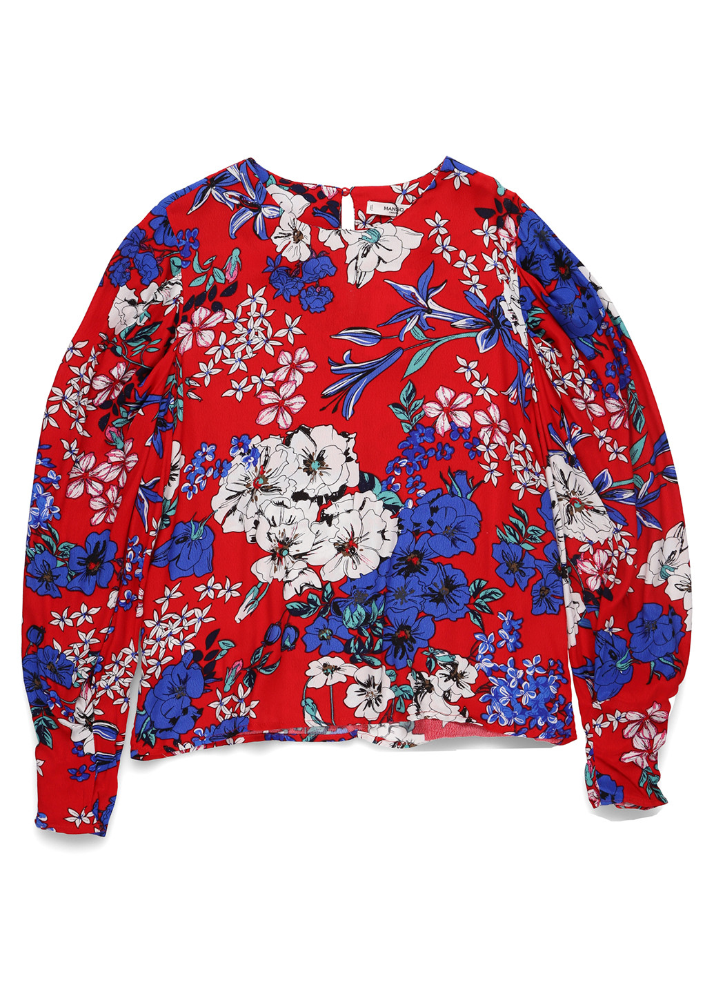 Красная блуза Mango