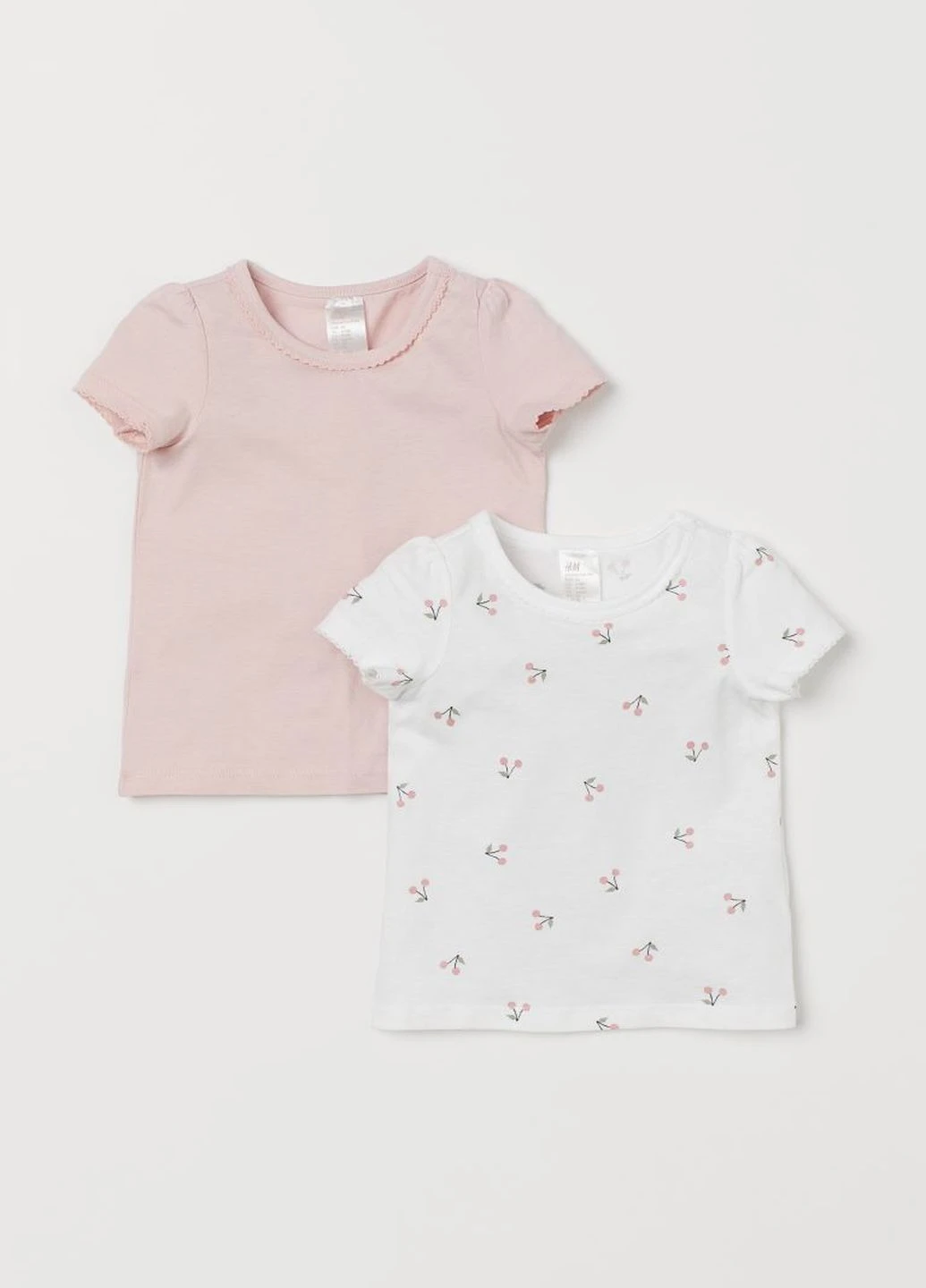 Білосніжна літня футболка H&M