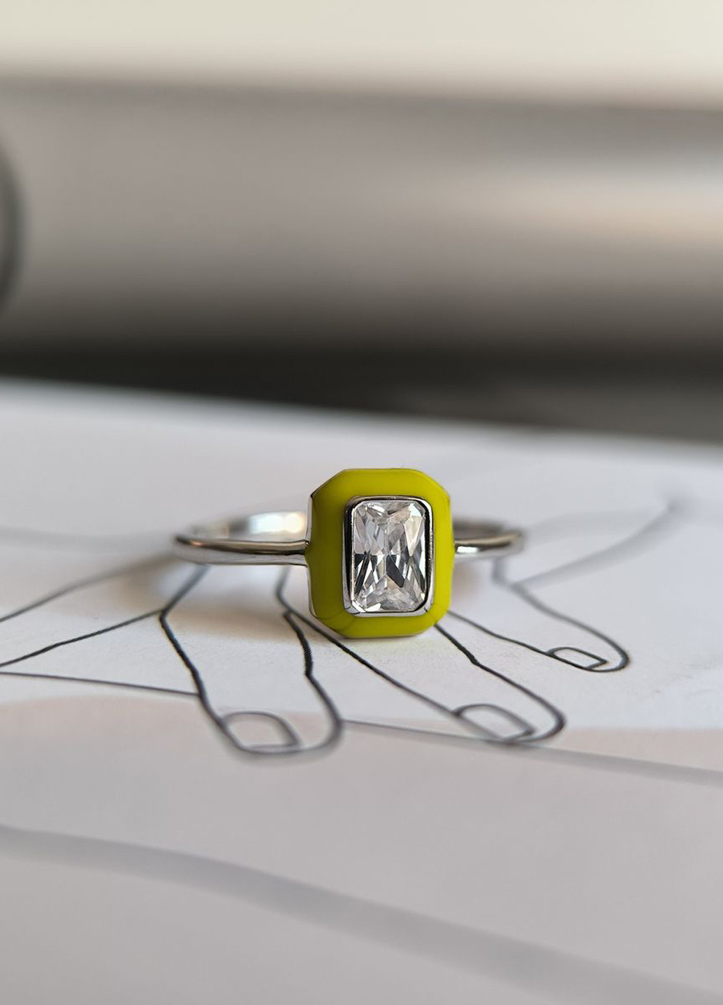 Кольцо Silver Flame (350941426)