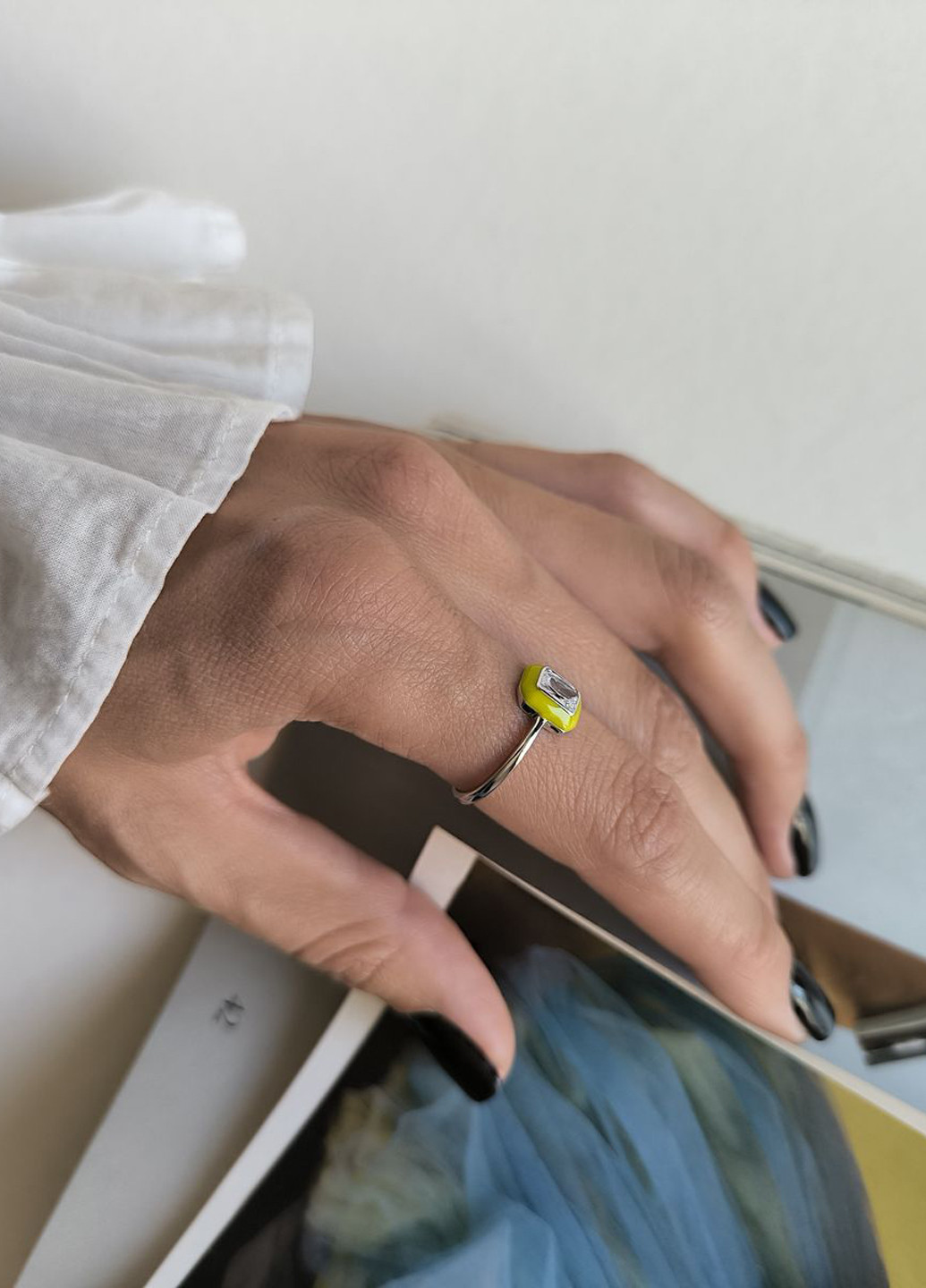 Кольцо Silver Flame (350941426)